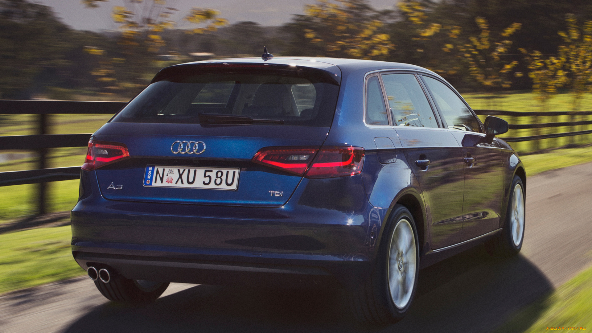 автомобили, audi, a3, sportback, 2-0, tdi, au-spec, 8v, 2013г, синий