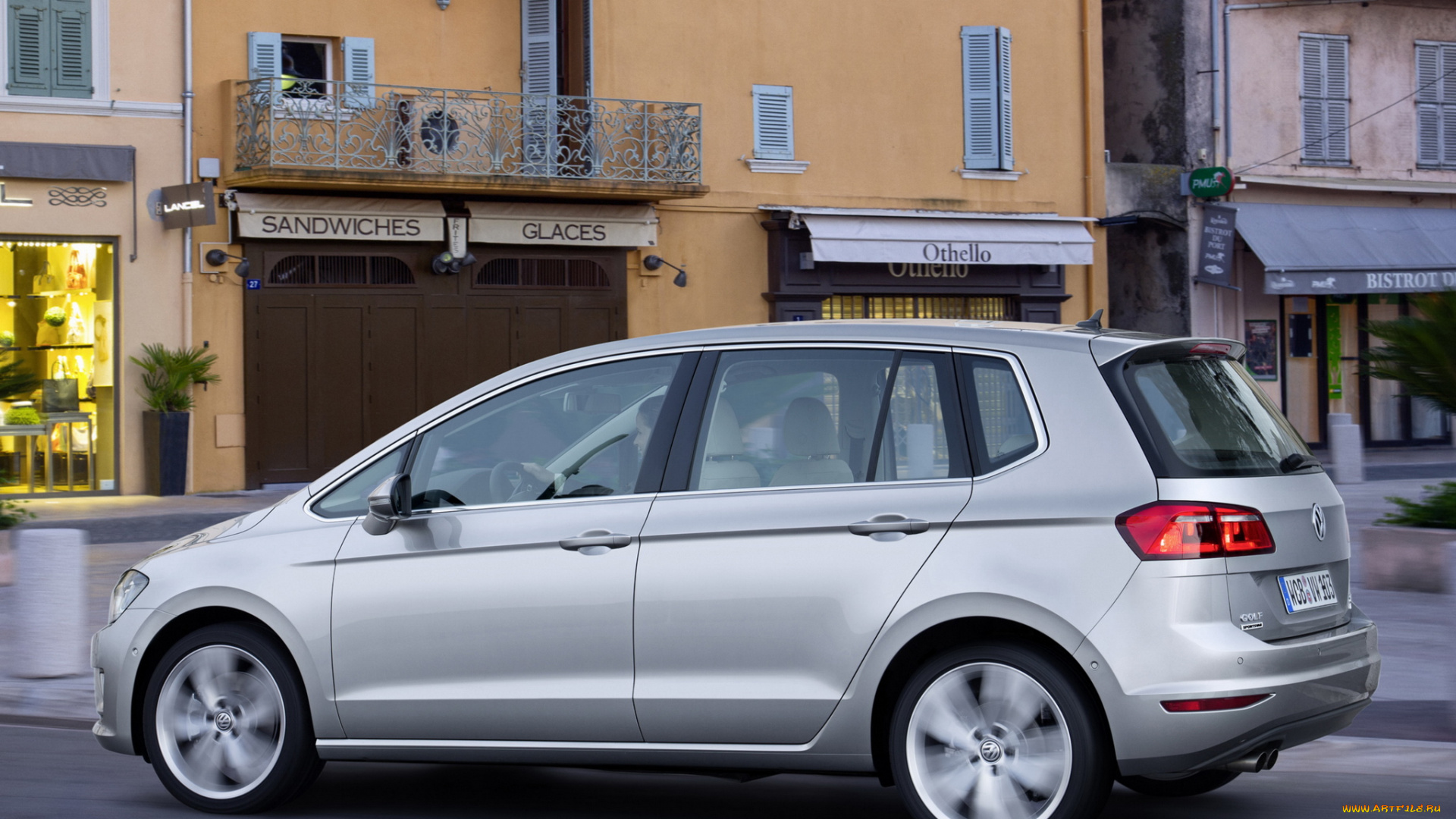 автомобили, volkswagen, golf, sportsvan, tdi, 2014, серый