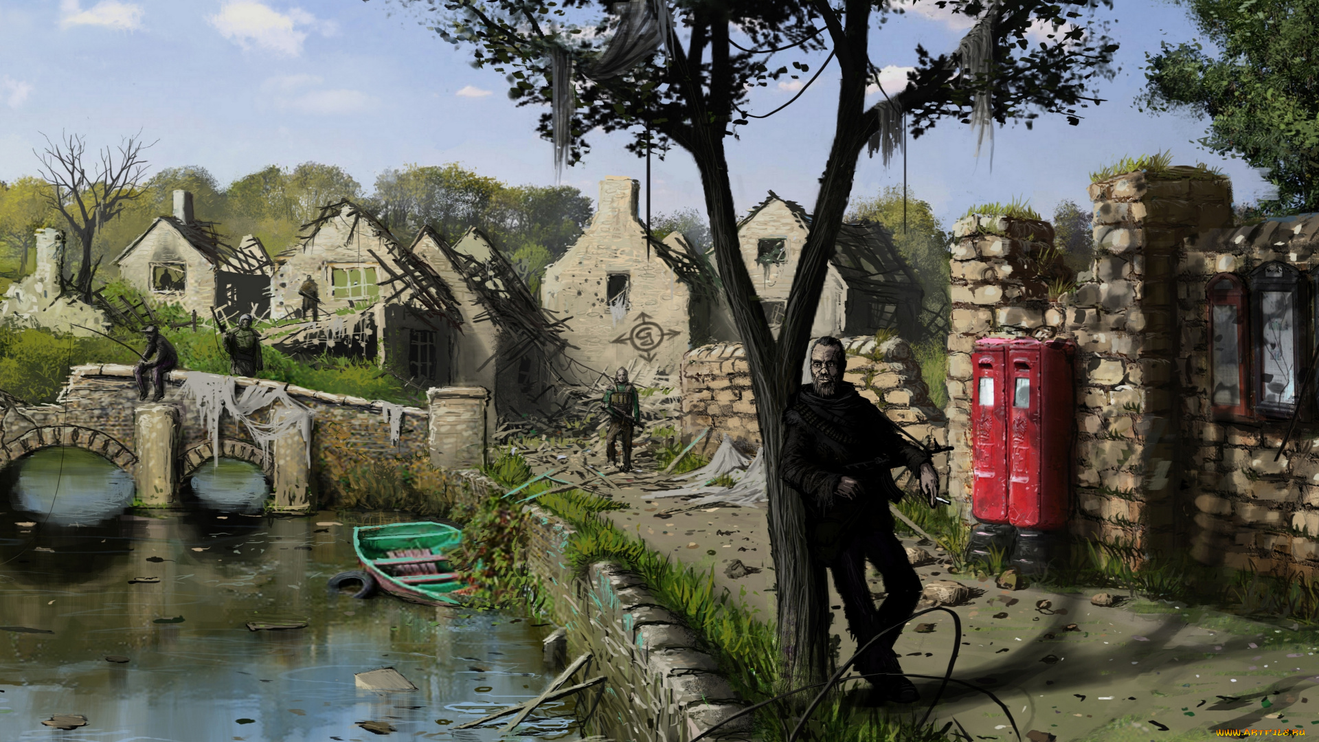 filip, dudek, фэнтези, иные, миры, , иные, времена, разрушения, постапокалипсис, мир, иной, охрана, солдаты, люди