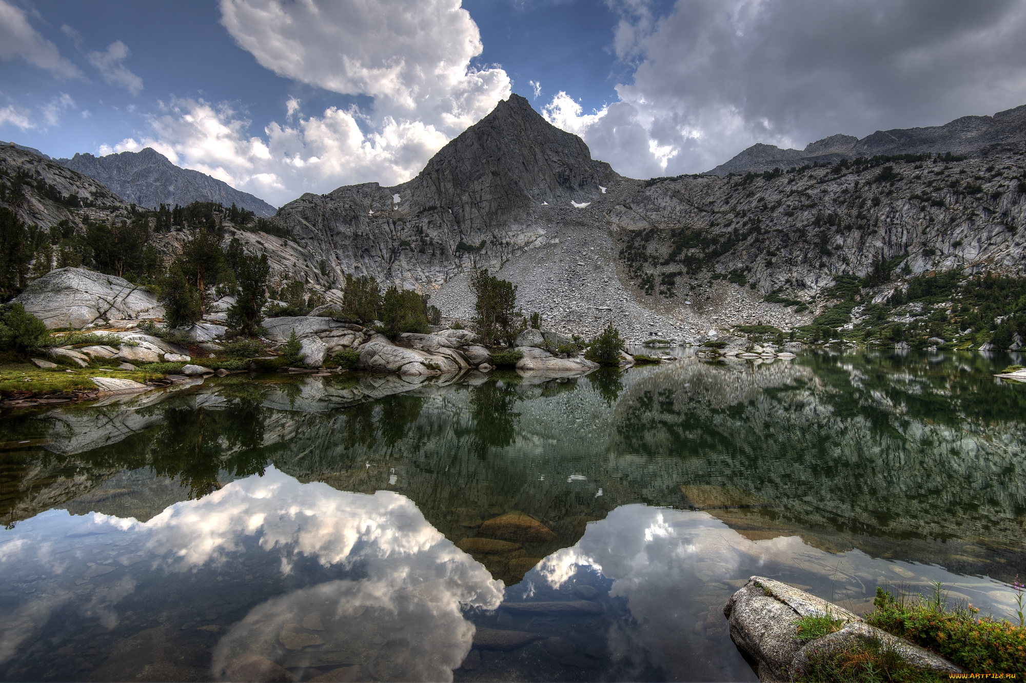 природа, реки, озера, озеро, котловина, горы