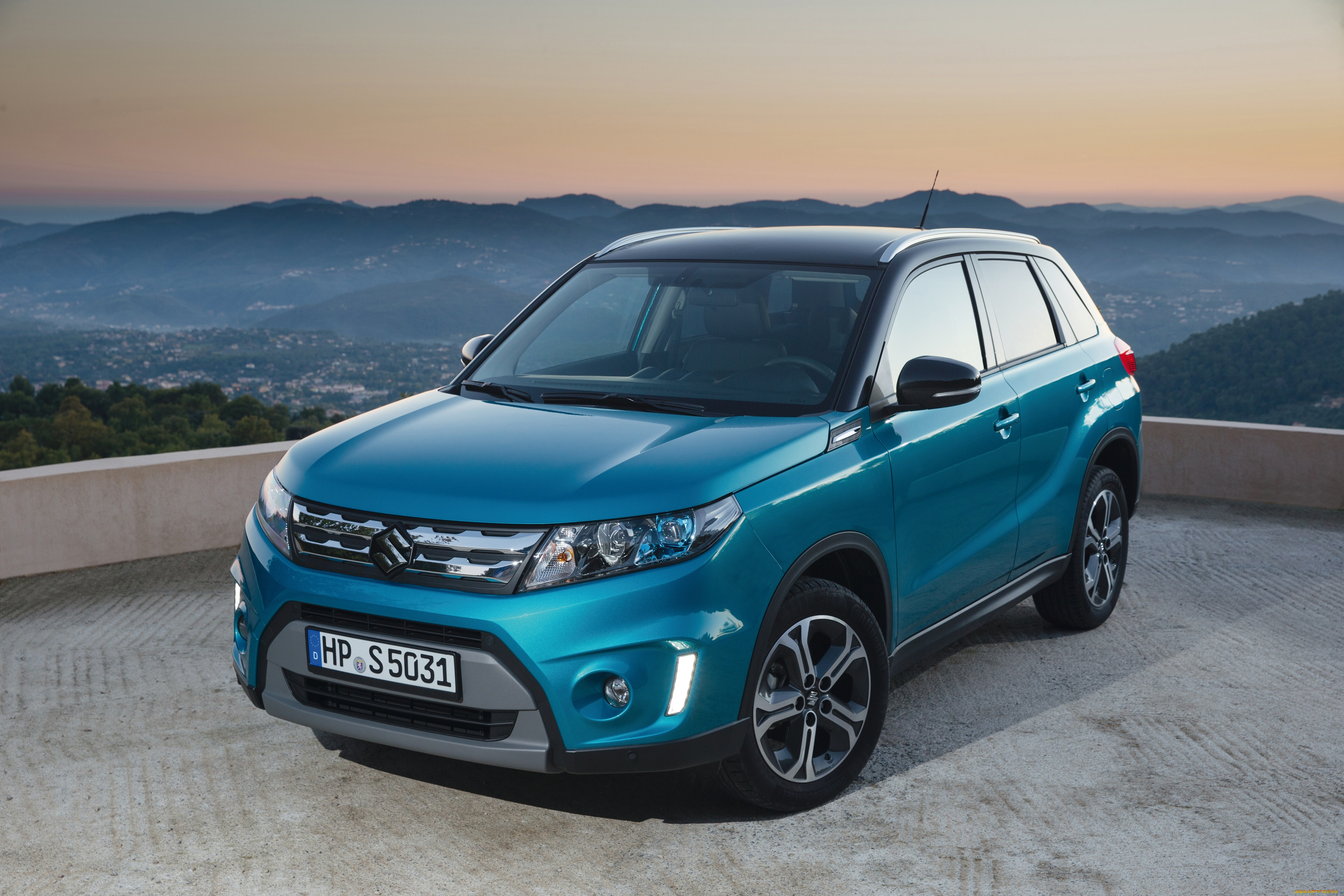 автомобили, suzuki, vitara, 2014г, синий