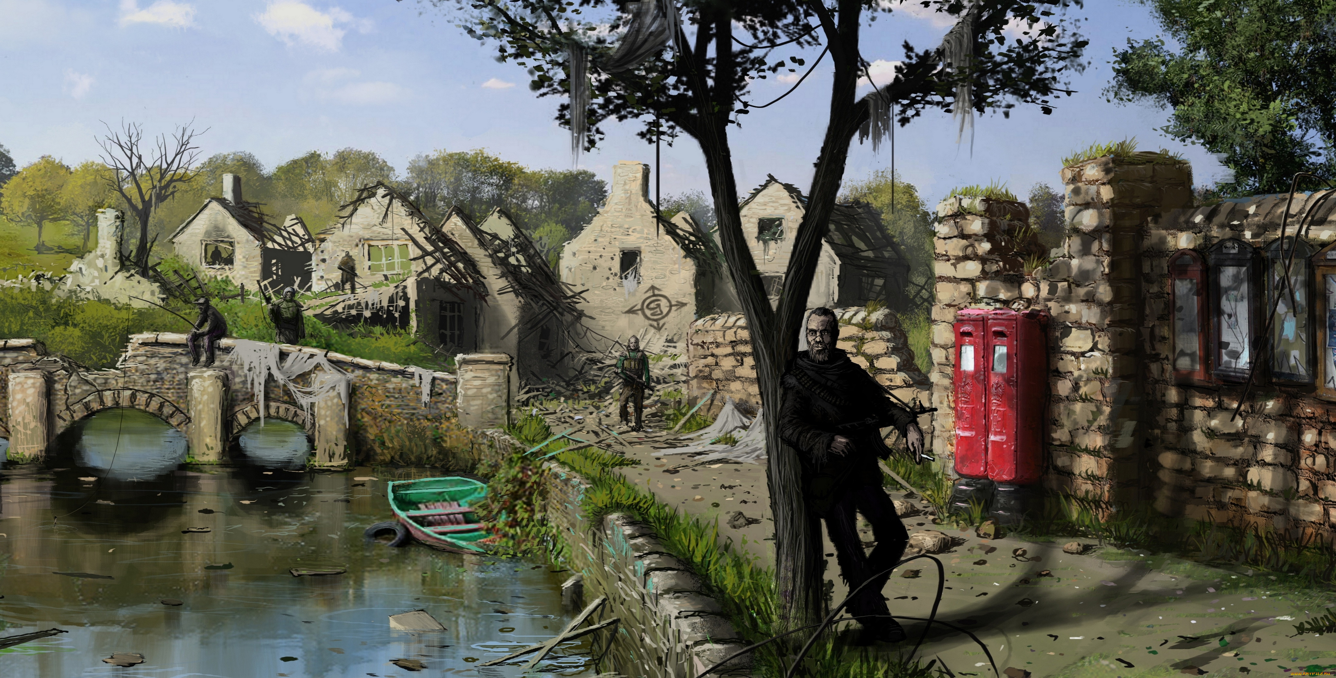 filip, dudek, фэнтези, иные, миры, , иные, времена, разрушения, постапокалипсис, мир, иной, охрана, солдаты, люди