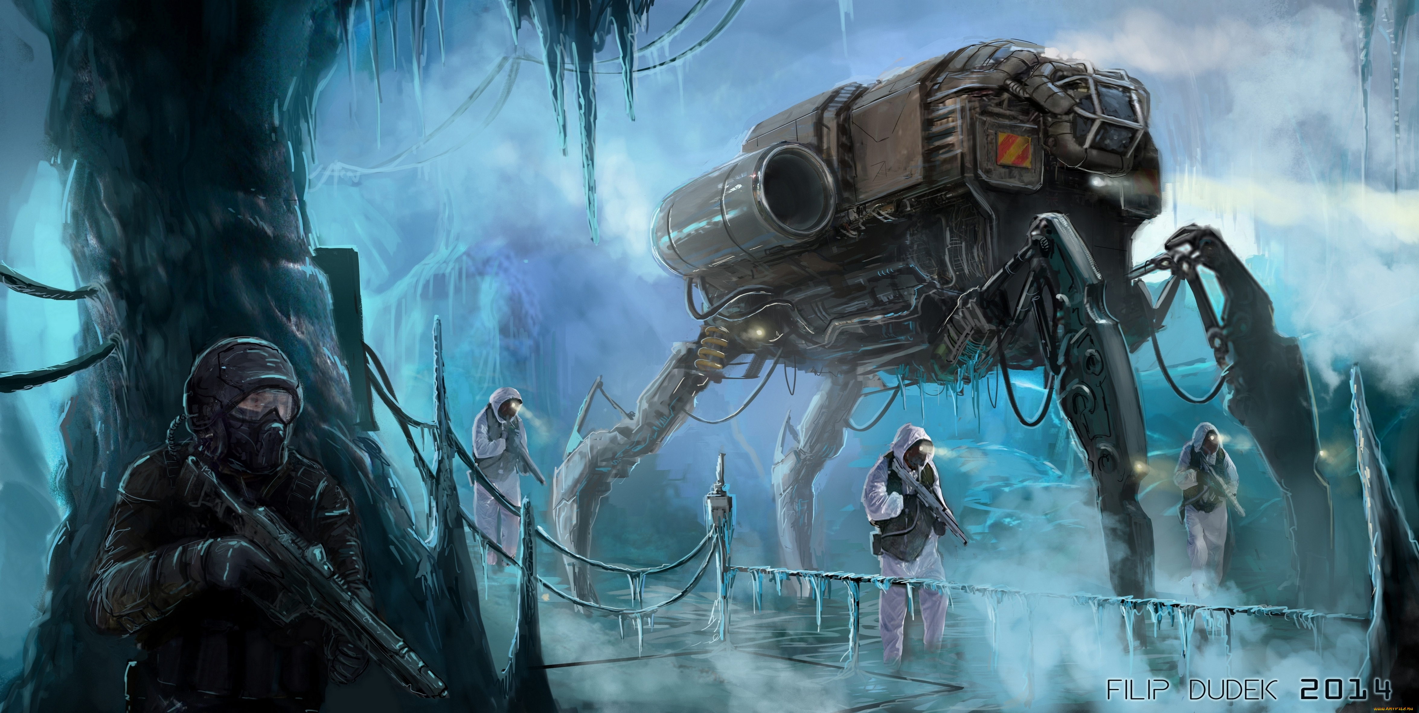 filip, dudek, фэнтези, роботы, , киборги, , механизмы, будущее, патруль, солдаты, люди, робот, мир, иной