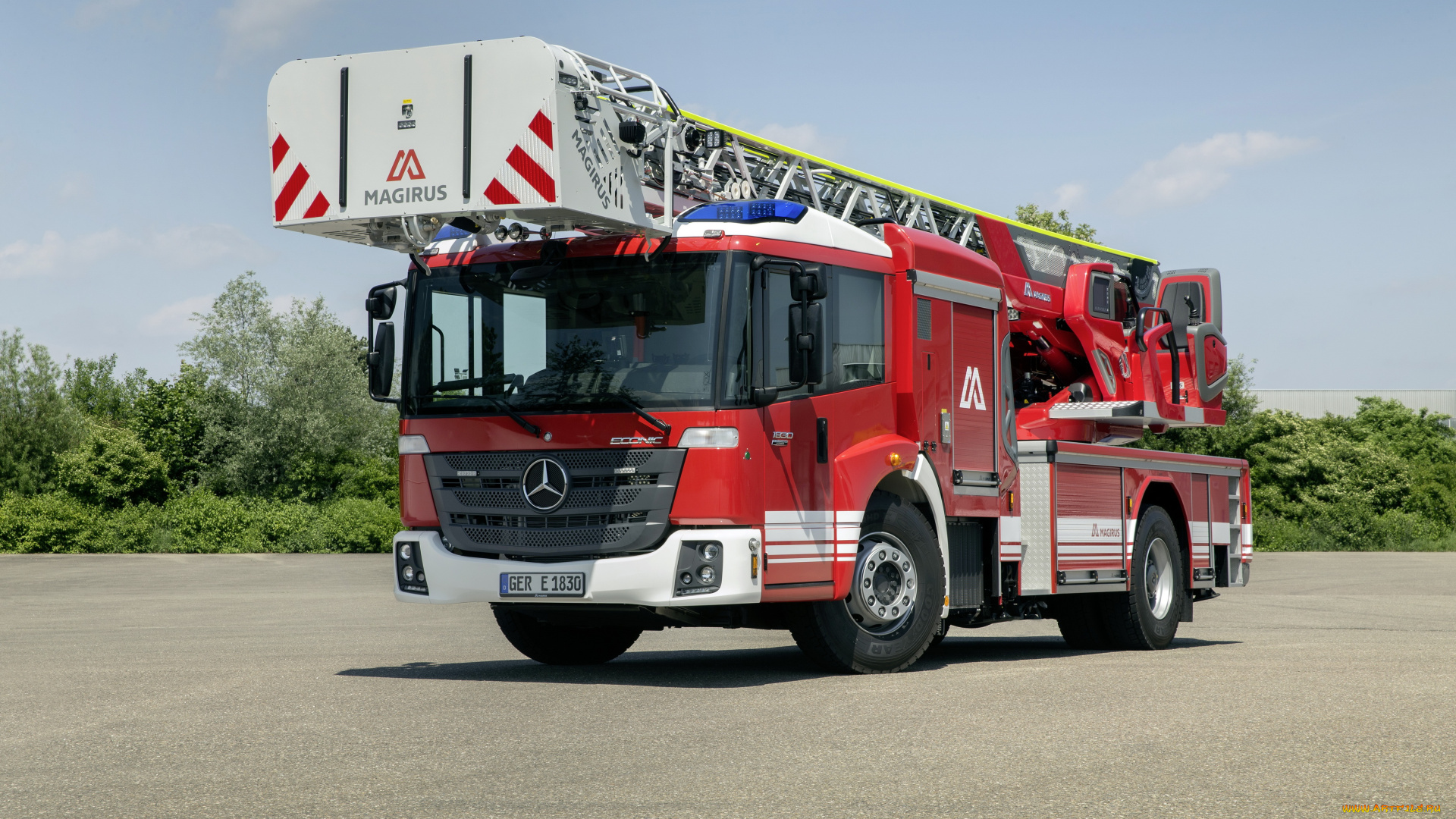 автомобили, пожарные, машины, 23-12, magirus, dlak, 1830, l, econic, 2015г, mercedes-benz