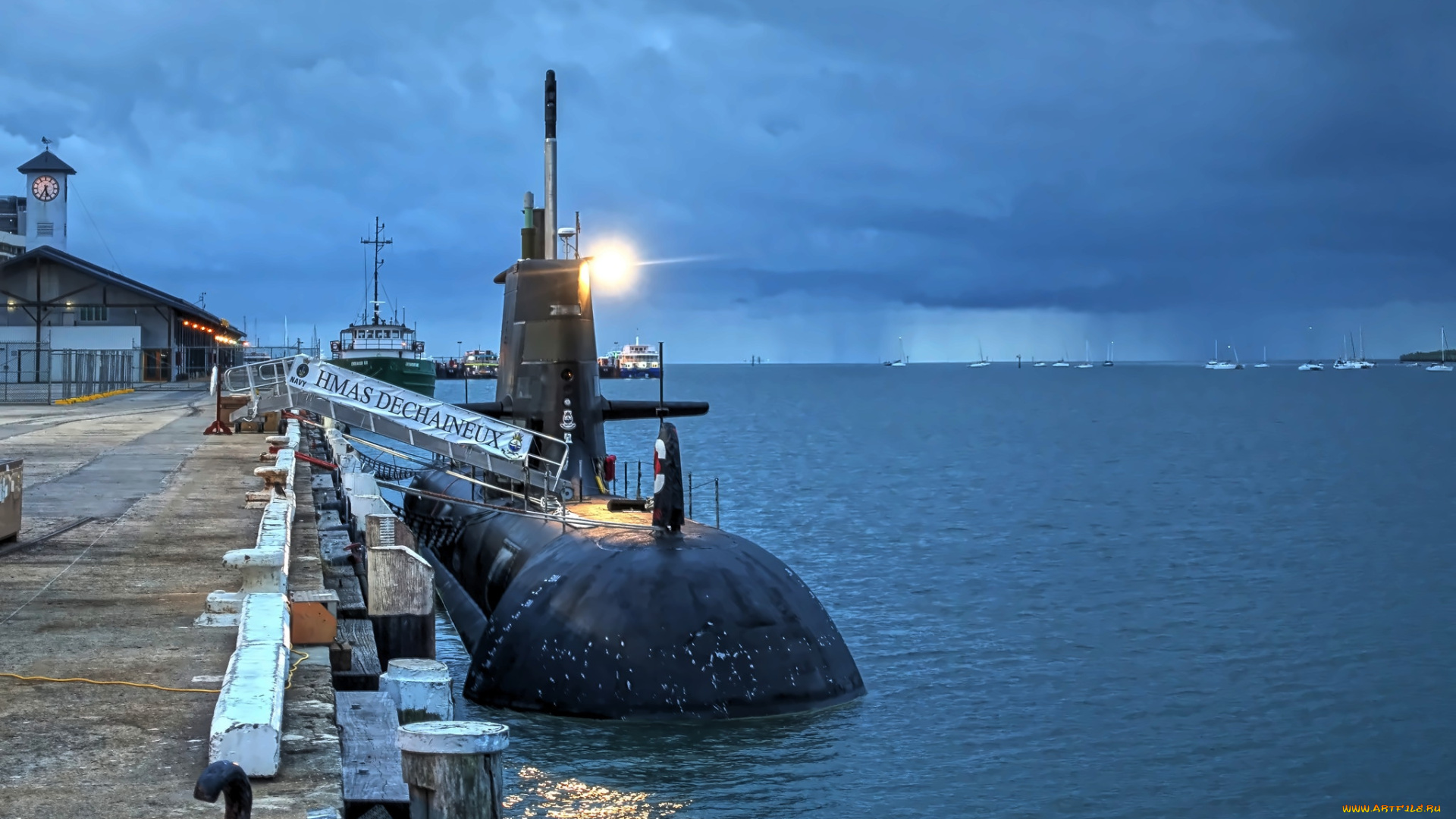 hmas, dechaineux, корабли, подводные, лодки, субмарина