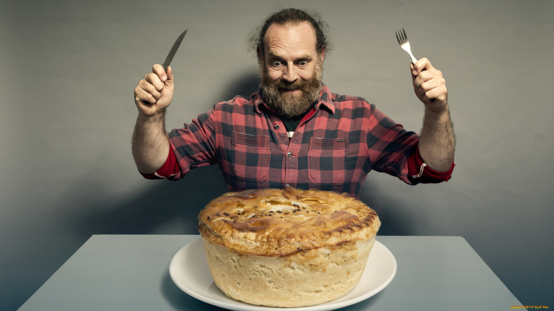 мужчины, -, unsort, фон, пирог, человек