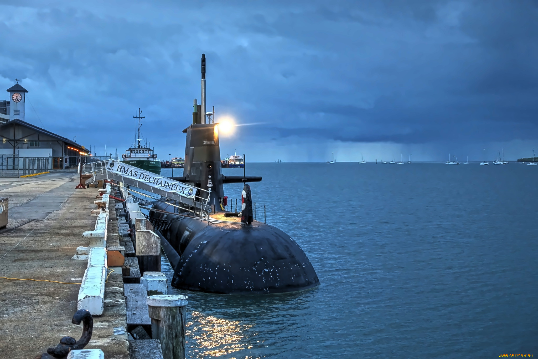 hmas, dechaineux, корабли, подводные, лодки, субмарина