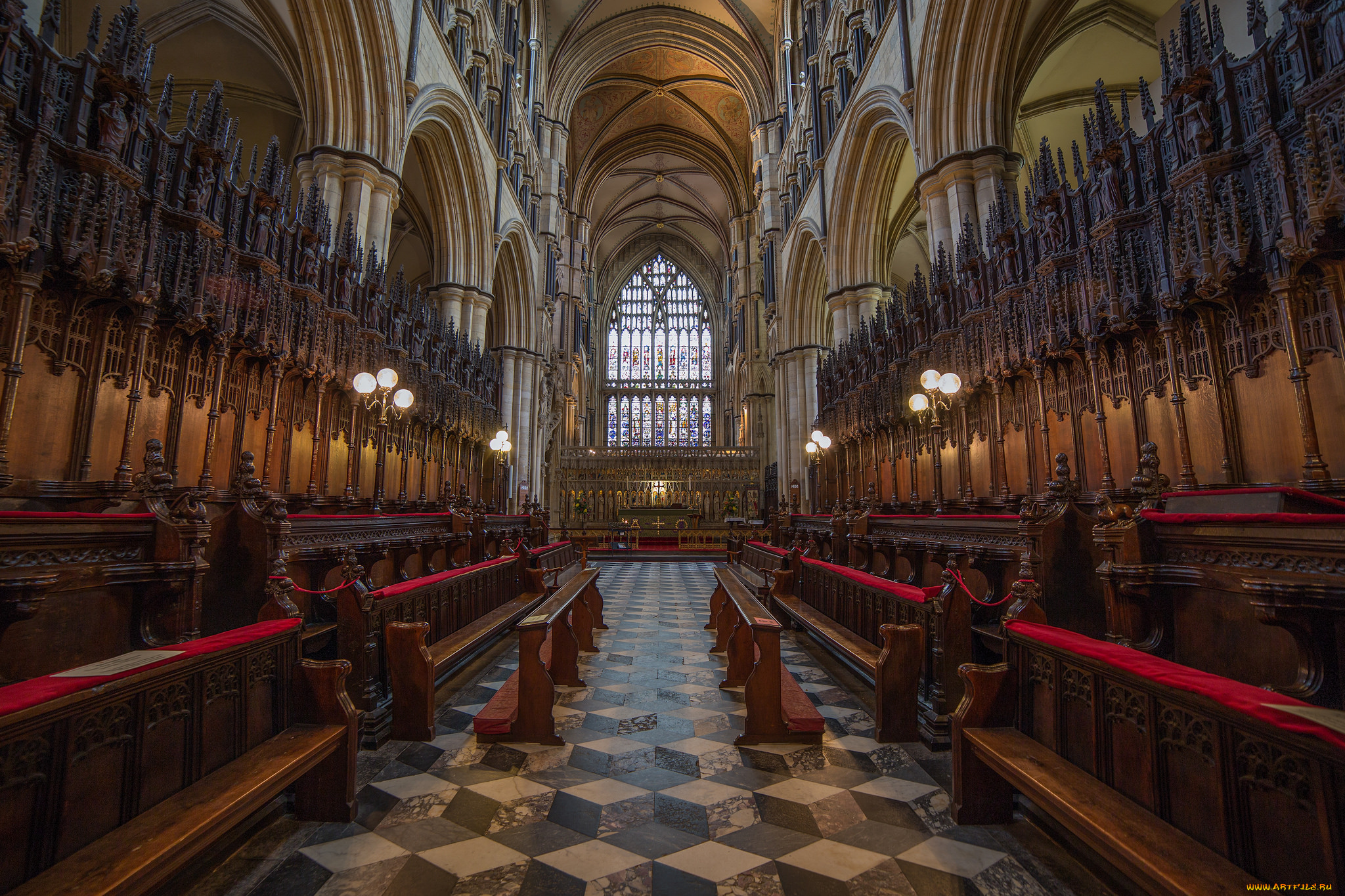 интерьер, убранство, , роспись, храма, собор