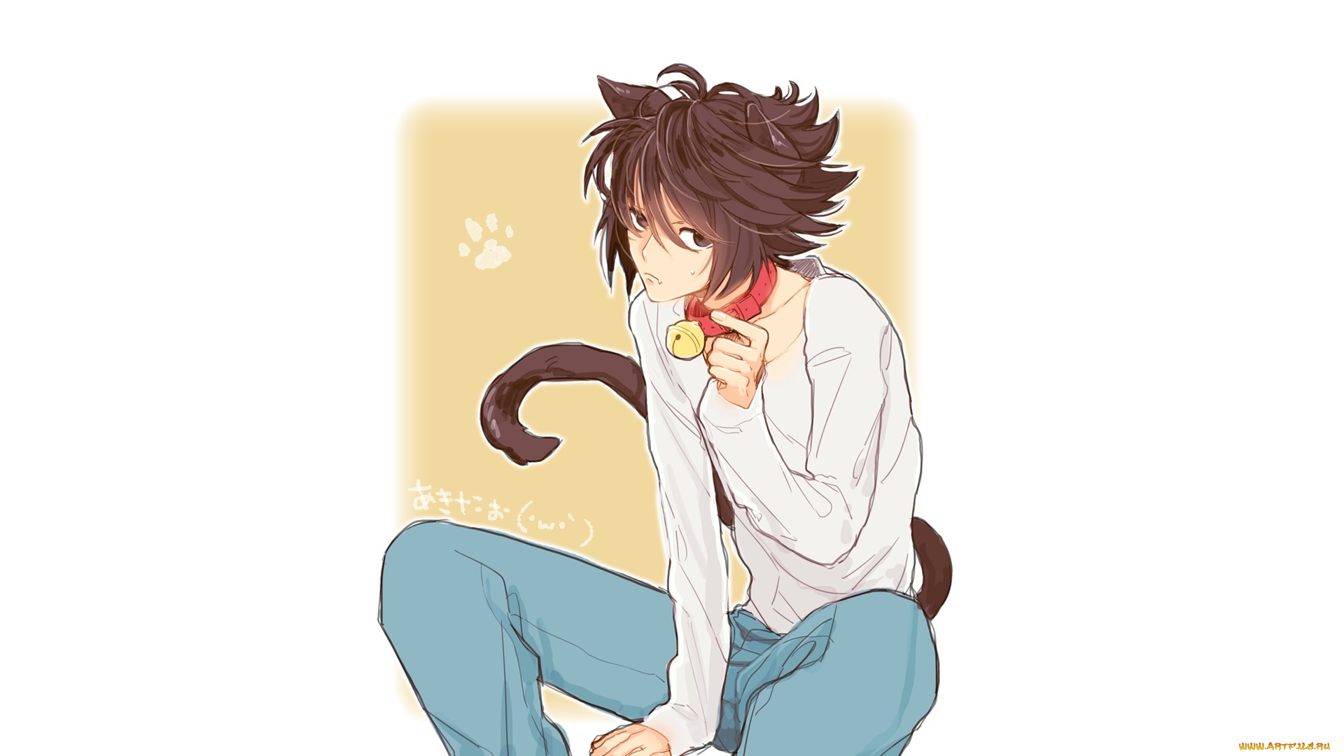 аниме, death, note, l-lawliet