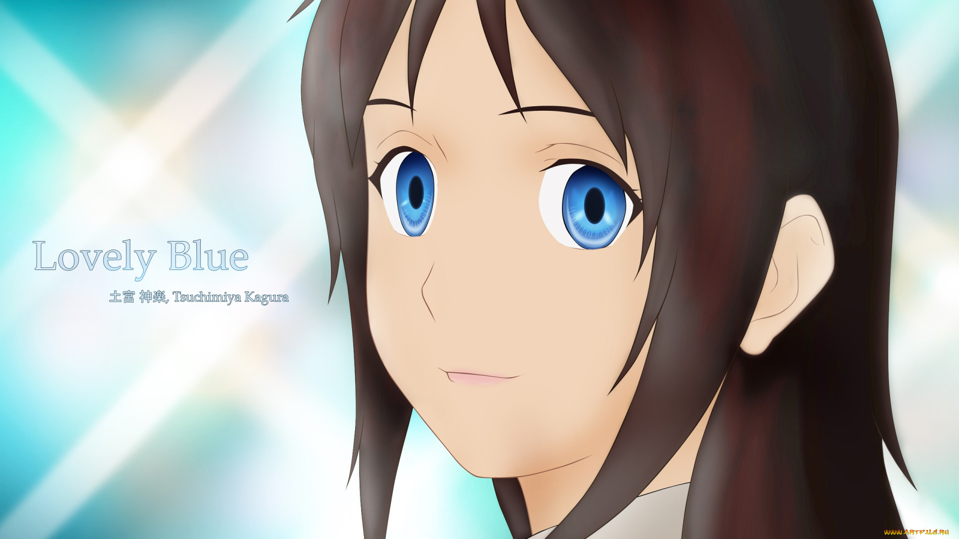 аниме, ga, rei, zero, фон, взгляд, девушка