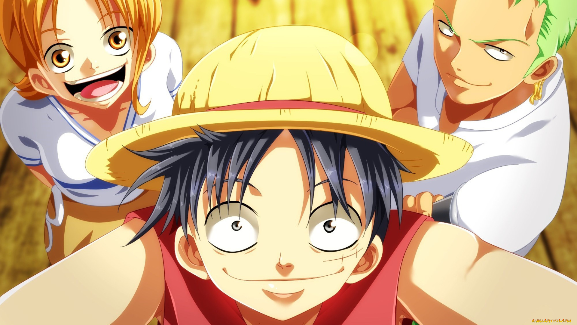 аниме, one, piece, большой, куш