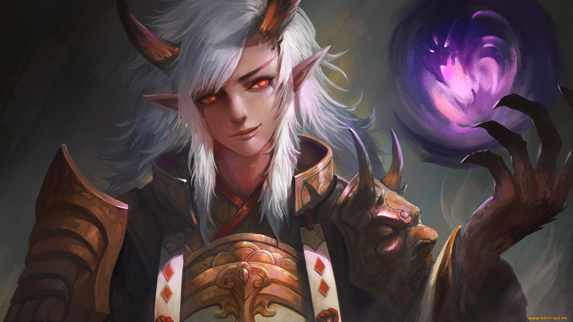 фэнтези, демоны, ibaraki, douji, onmyouji