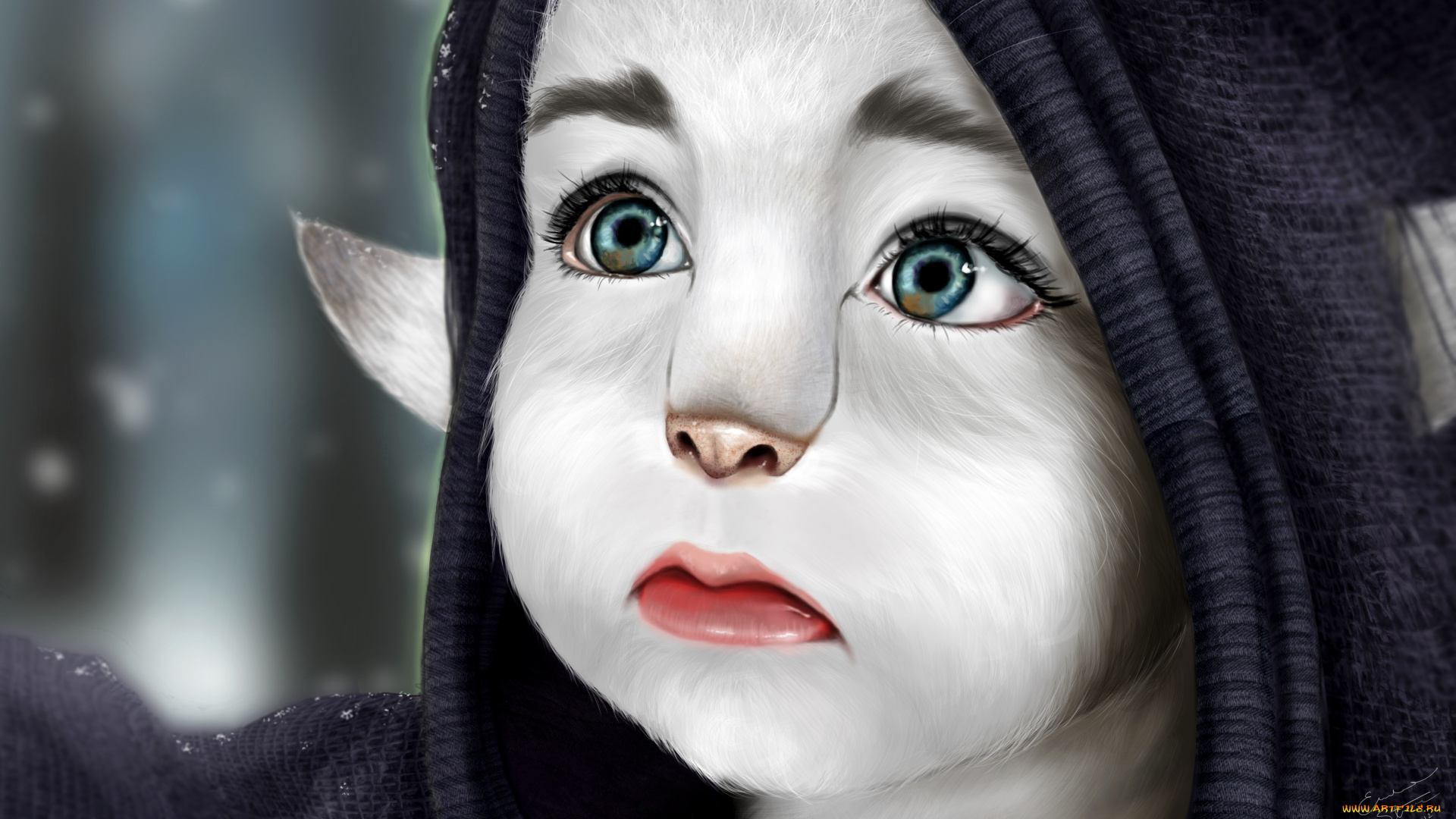 фэнтези, существа, взгляд