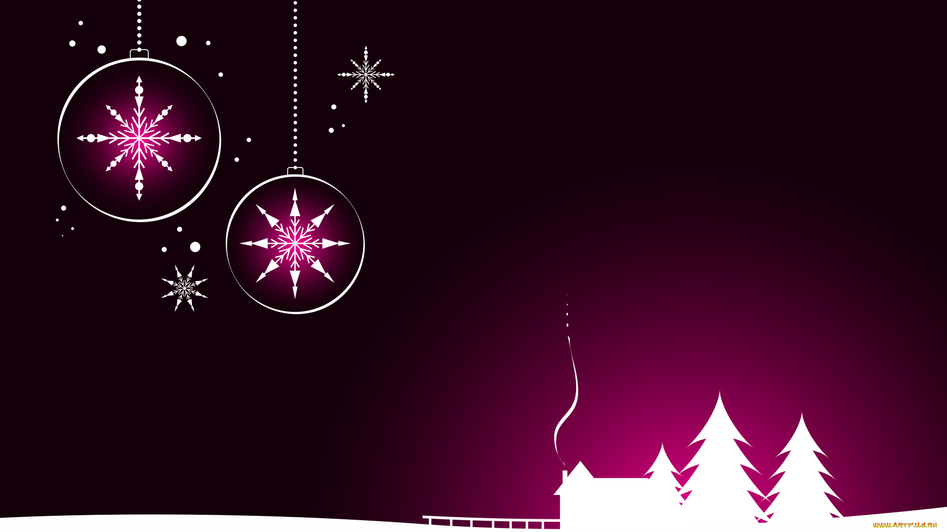 праздничные, векторная, графика, , новый, год, фон, снежинки