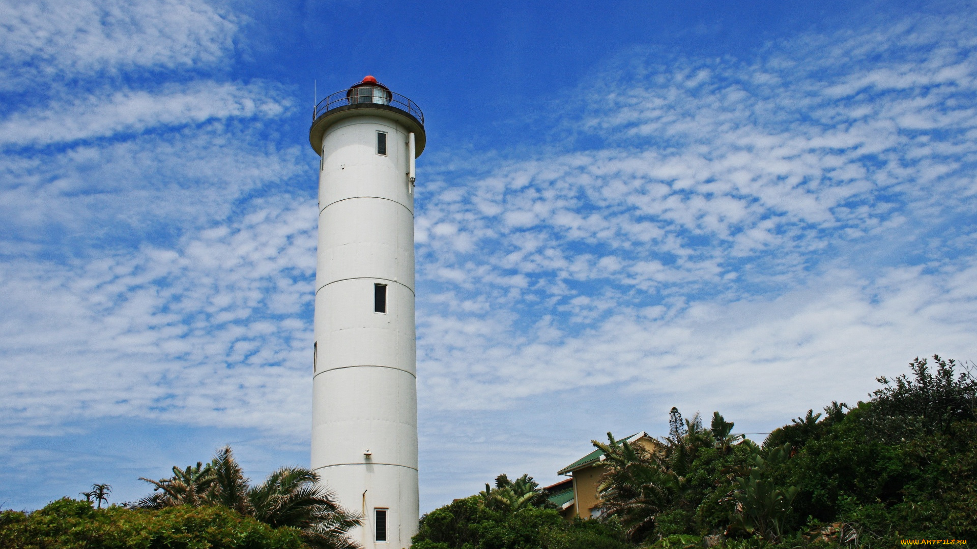 природа, маяки, маяк, облака, небо