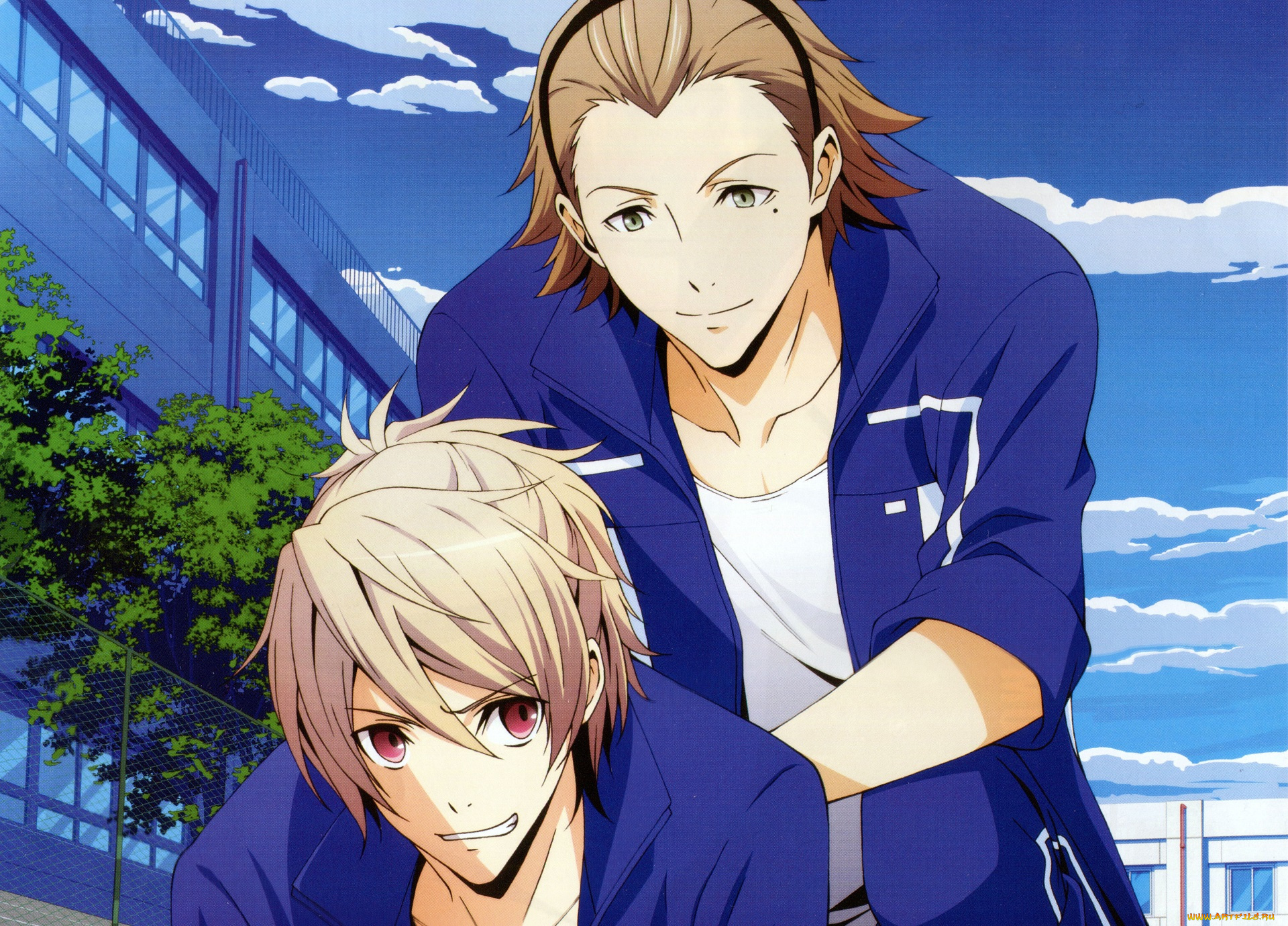 аниме, prince, of, stride, парни