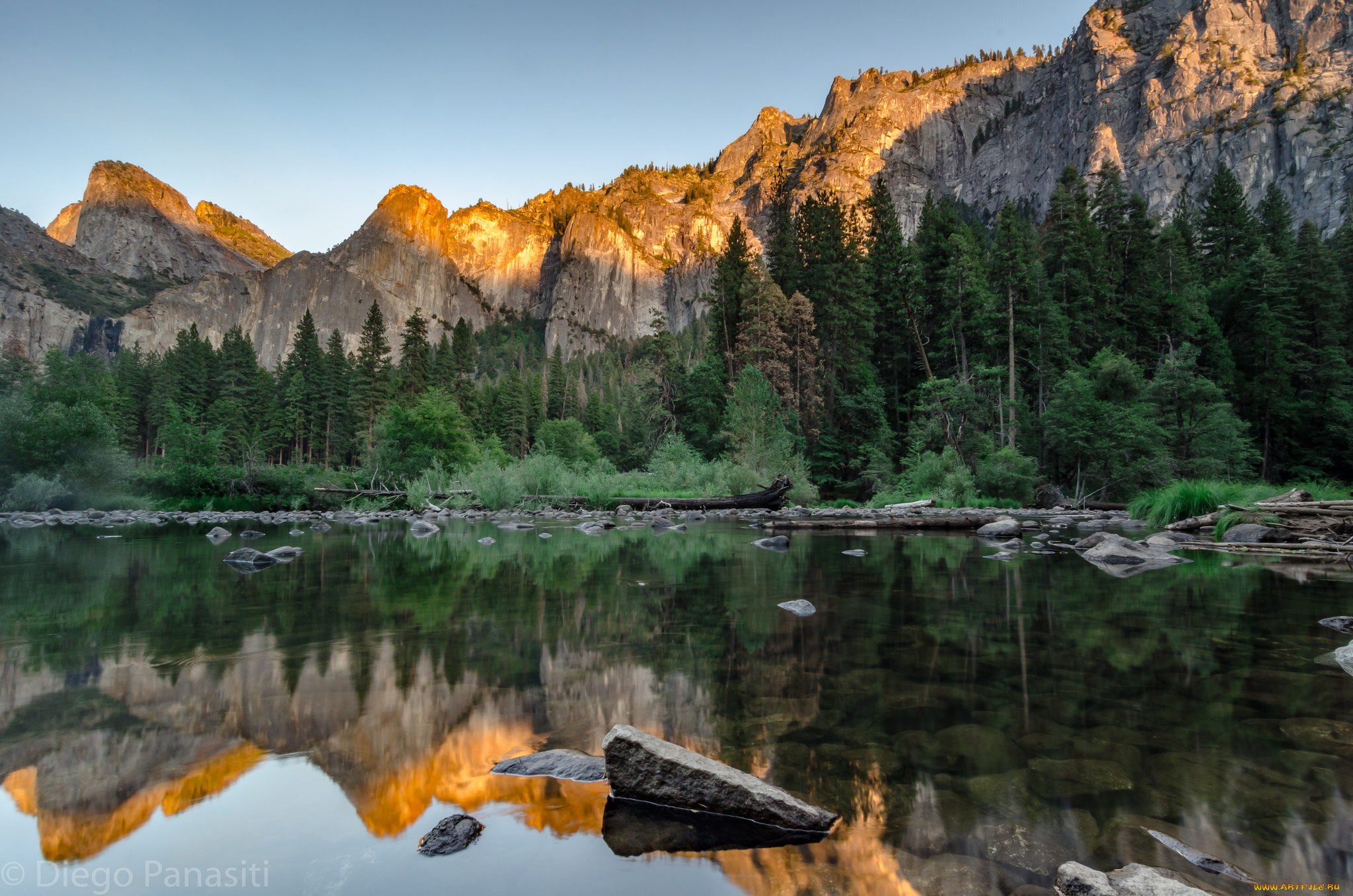 природа, реки, озера, река, лес