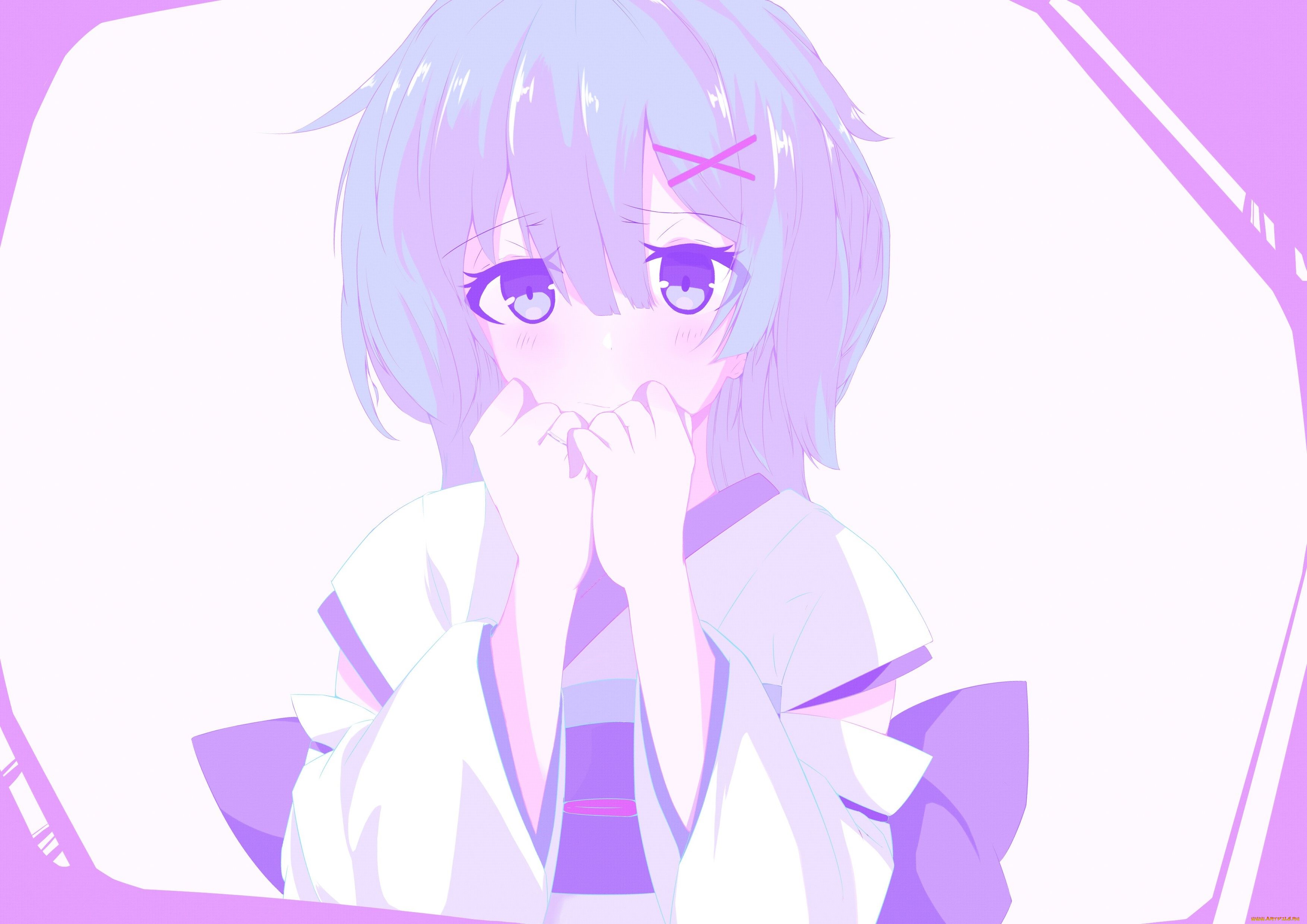 аниме, re, , zero, kara, hajimeru, isekai, seikatsu, взгляд, девушка, фон