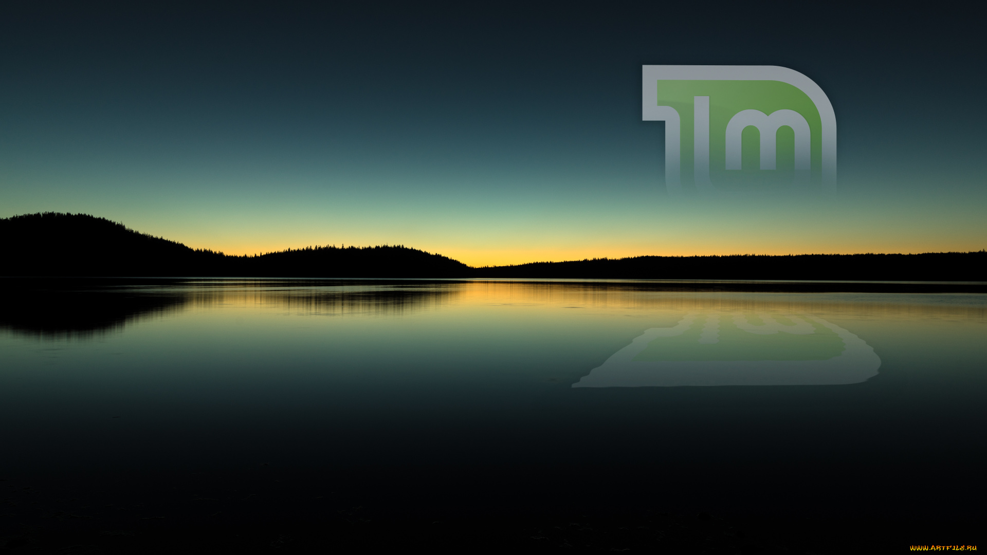 компьютеры, linux, фон, логотип