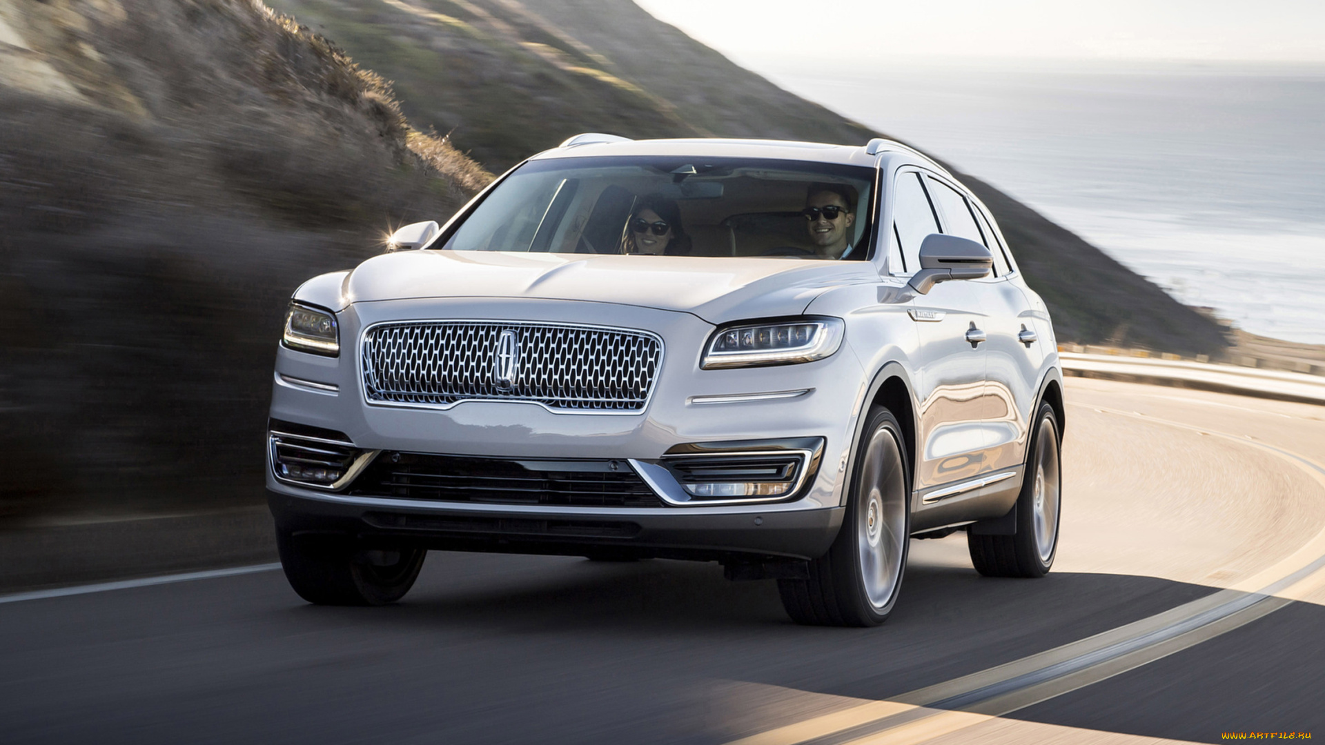 lincoln, nautilus, 2019, автомобили, lincoln, nautilus, 2019, внедорожник, белый