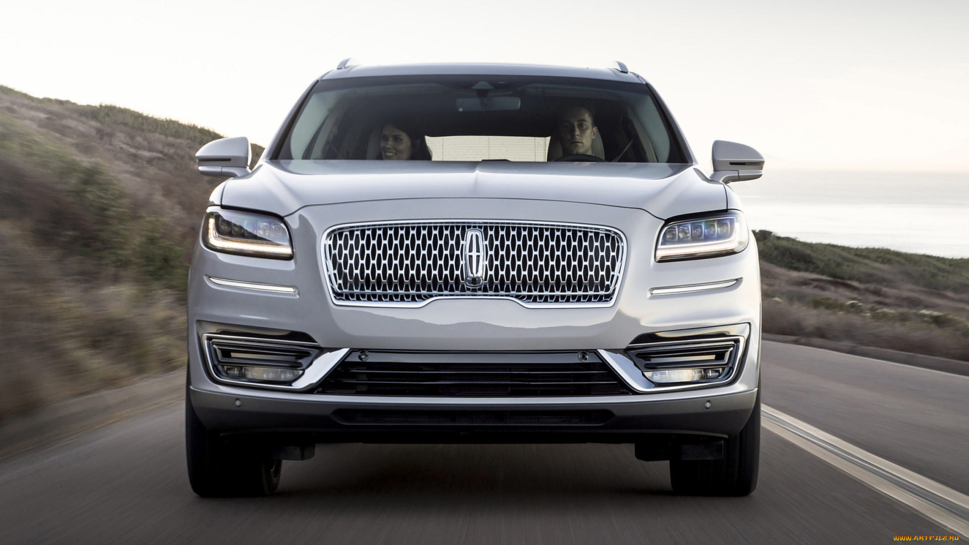 lincoln, nautilus, 2019, автомобили, lincoln, nautilus, 2019, внедорожник, белый