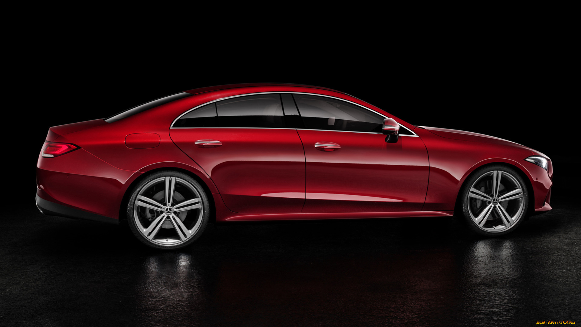 mercedes-benz, cls, 2019, автомобили, mercedes-benz, cls, 2019, красный