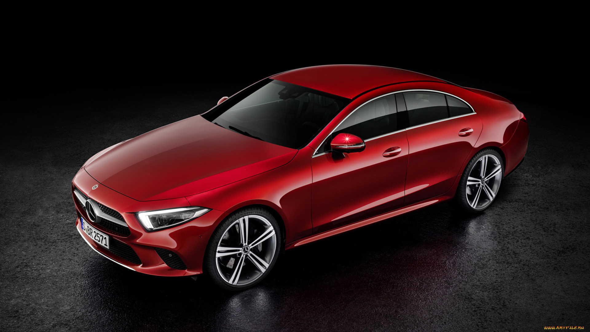 mercedes-benz, cls, 2019, автомобили, mercedes-benz, cls, 2019, красный