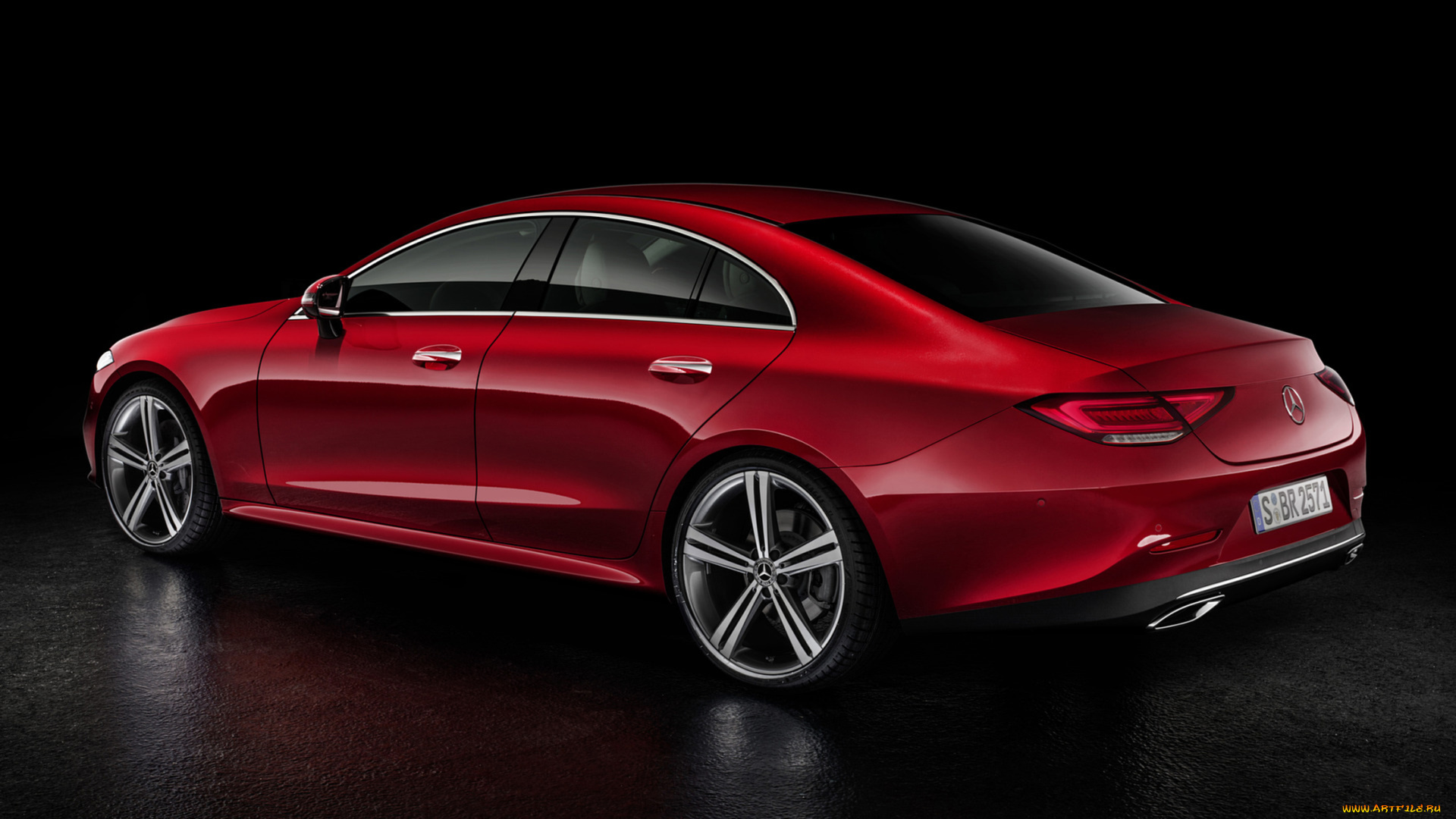 mercedes-benz, cls, 2019, автомобили, mercedes-benz, cls, 2019, красный