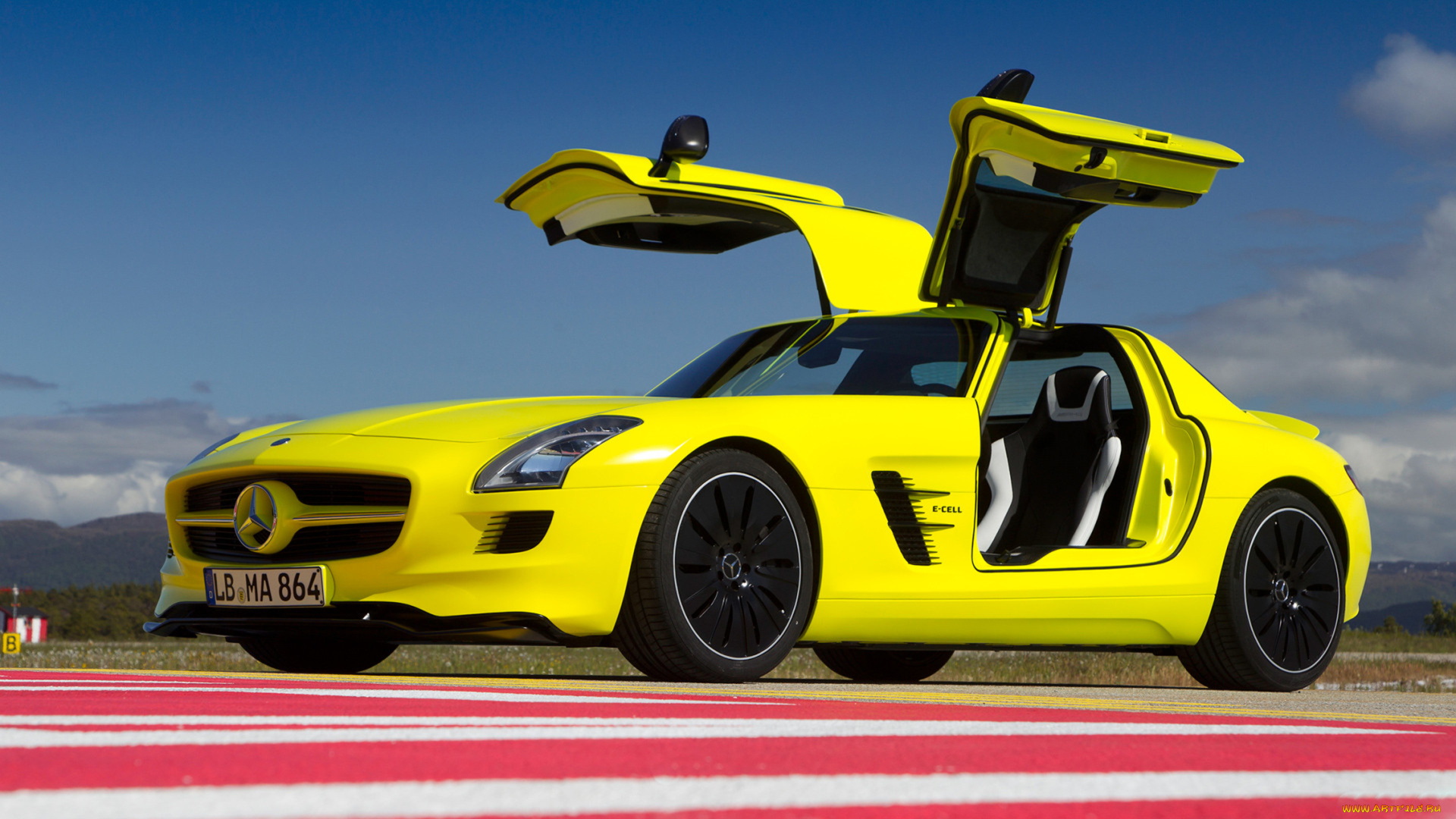 mercedes-benz, sls, amg, e-cell, concept, 2010, автомобили, mercedes-benz, sls, amg, e-cell, concept, 2010