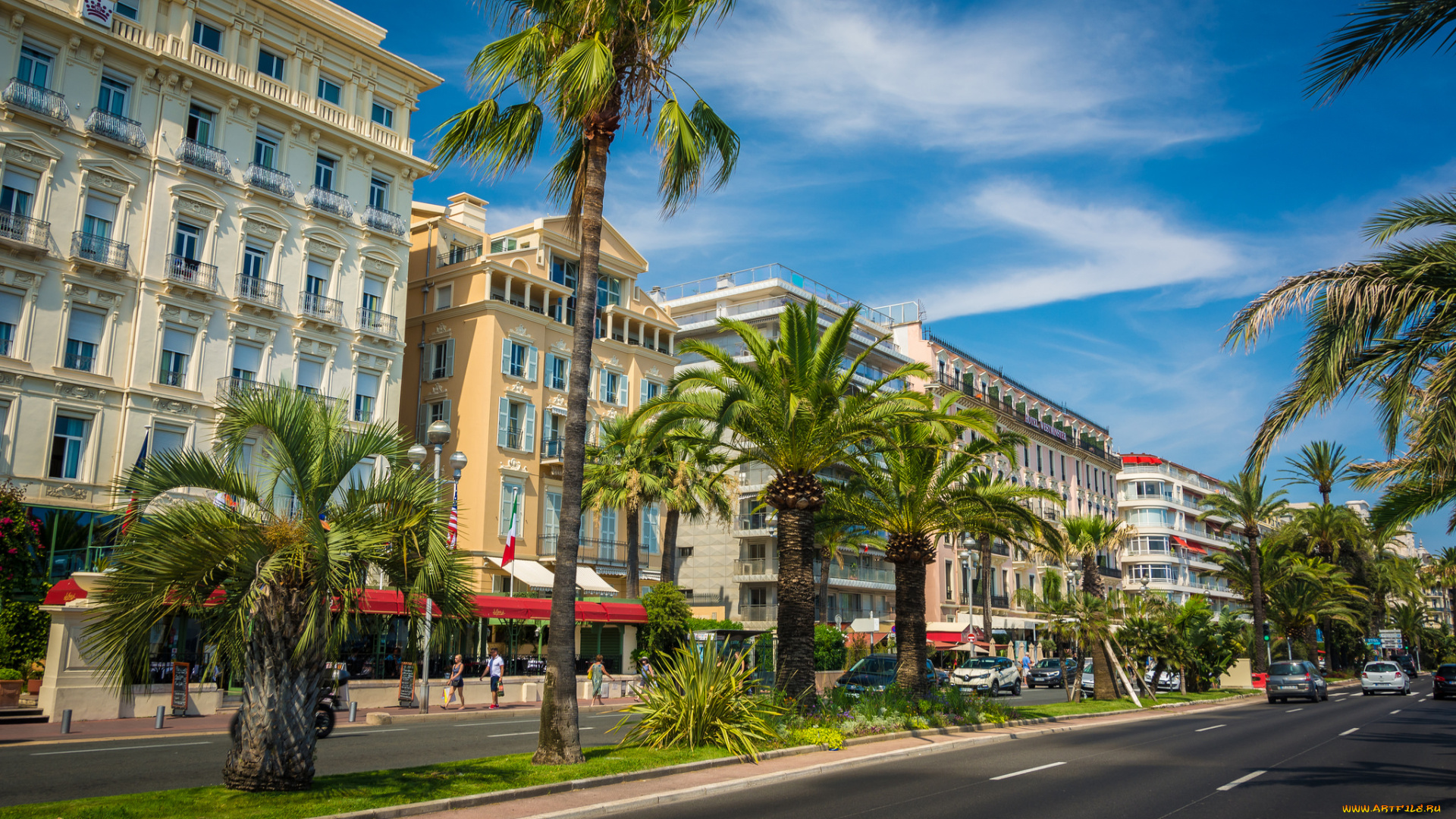 nice, , france, города, ницца, , франция, простор