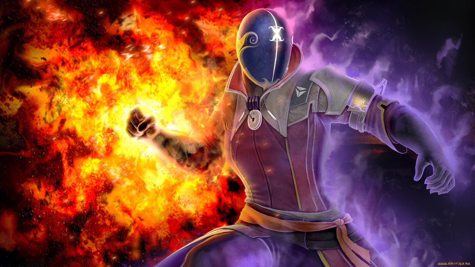 видео, игры, destiny, огонь, униформа, фон, мужчина