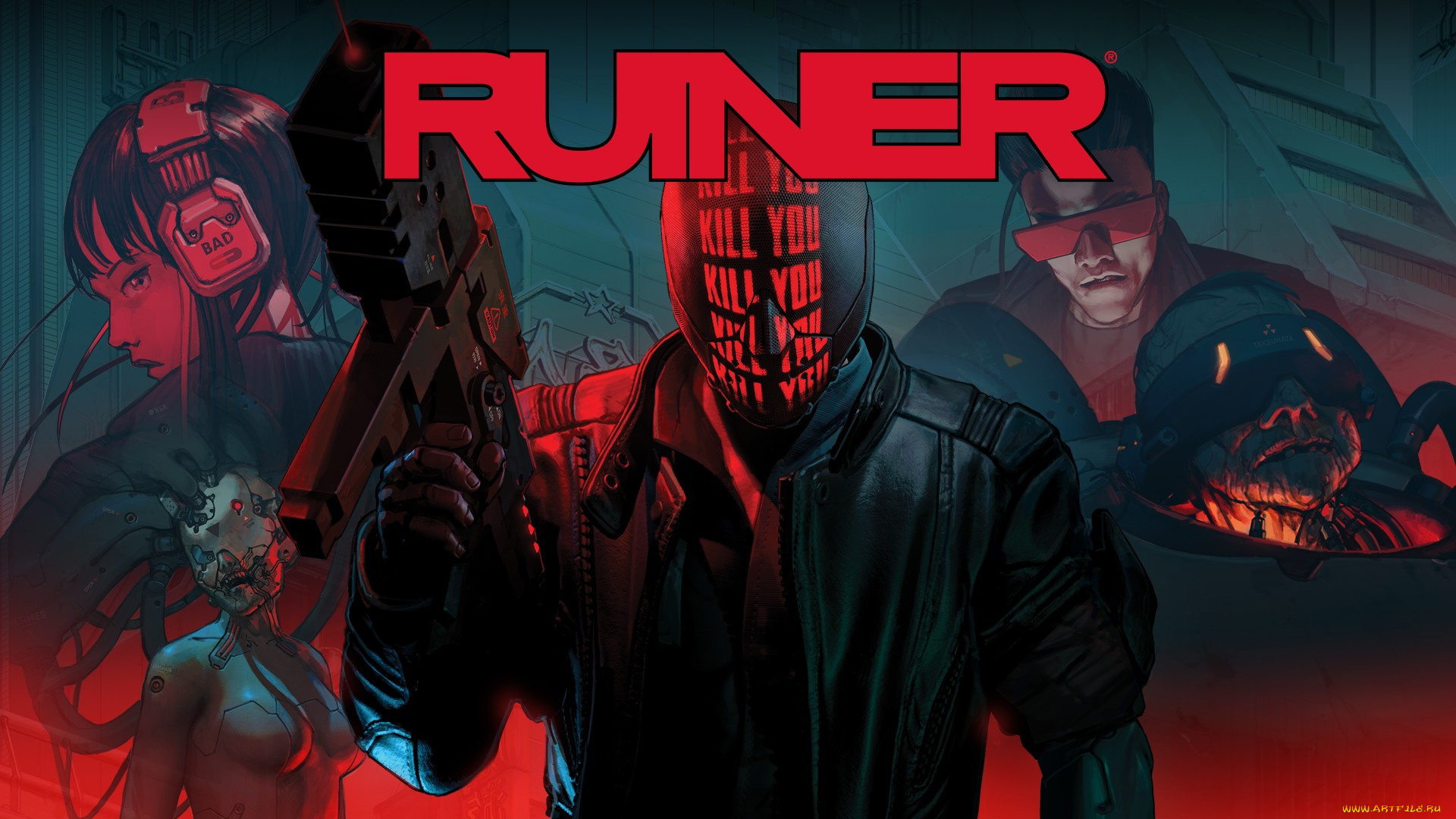 видео, игры, ruiner, action, шутер
