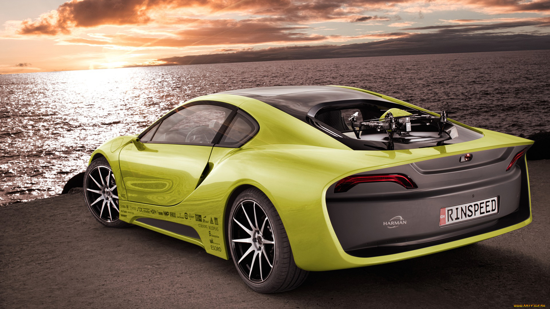 rinspeed, etos, based, on, bmw, i8, 2016, автомобили, rinspeed, etos, based, bmw, i8, 2016