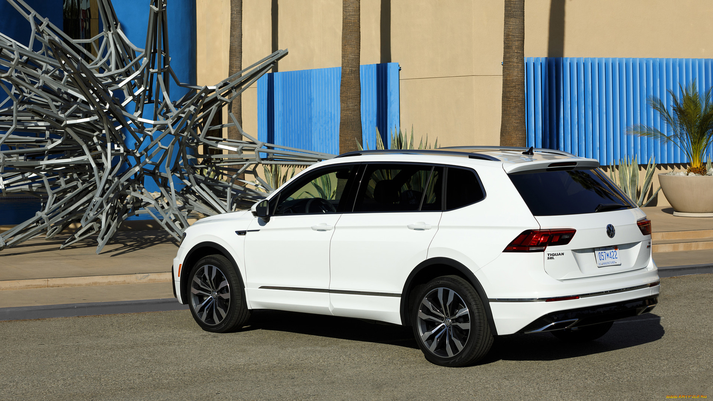 volkswagen, tiguan, r-line, 2019, автомобили, volkswagen, tiguan, r-line, 2019, белый