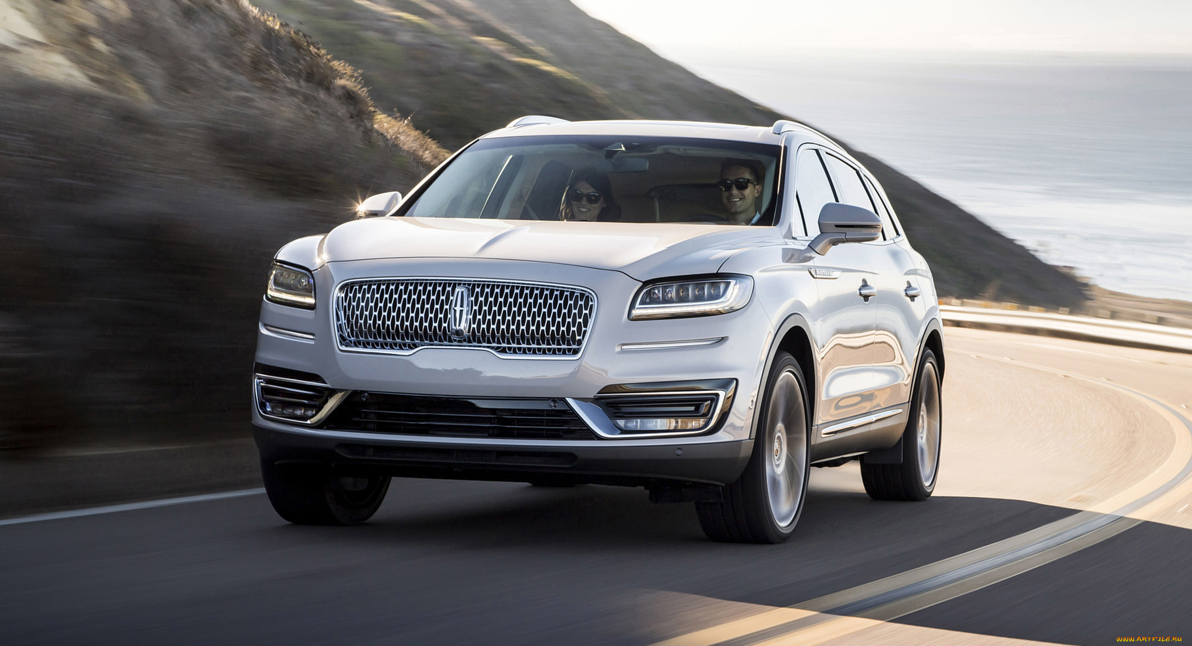 lincoln, nautilus, 2019, автомобили, lincoln, nautilus, 2019, внедорожник, белый