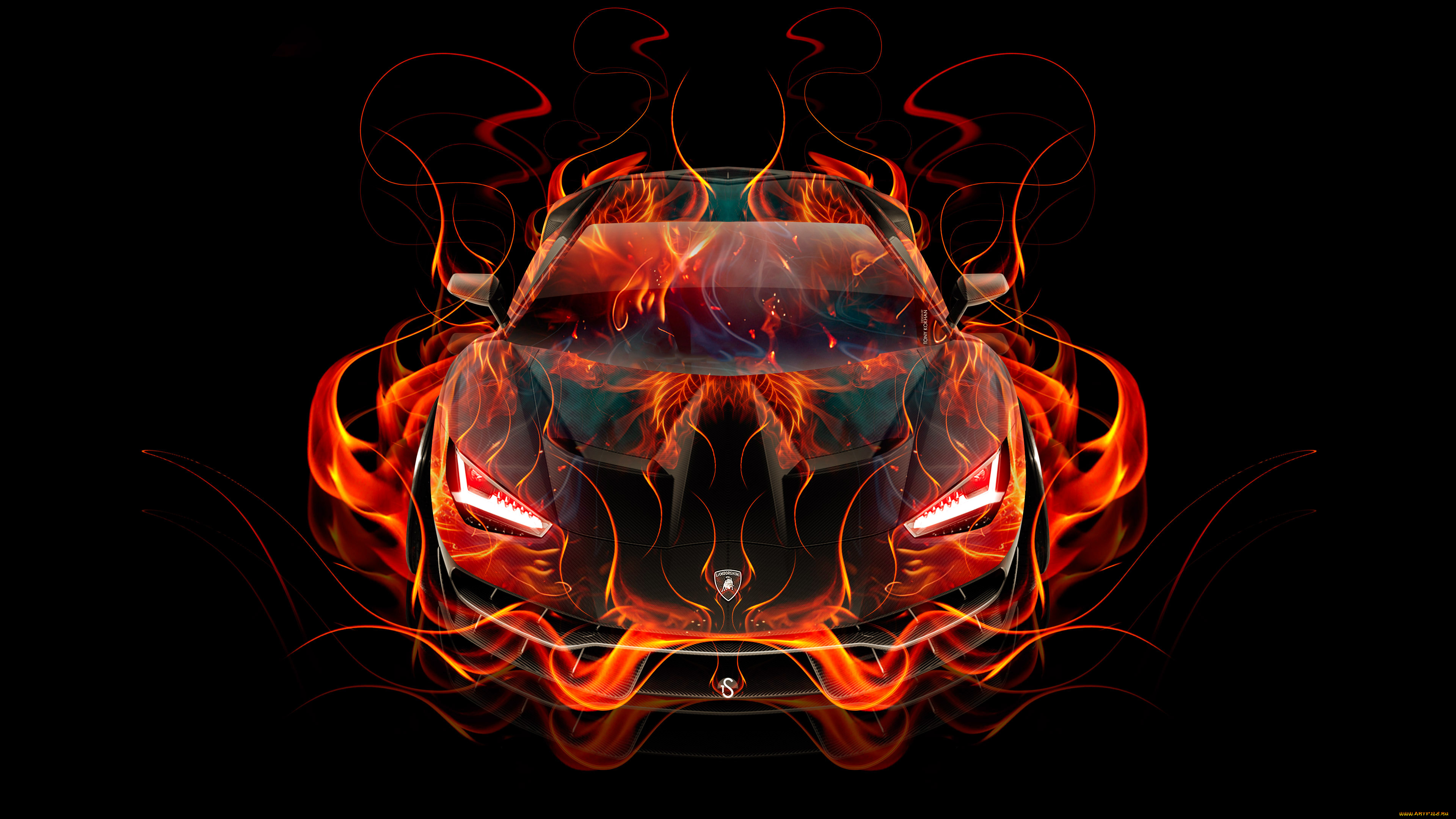 lamborghini, centenario, frontup, super, fire, abstract, car, 2016, автомобили, 3д, lamborghini, centenario, frontup, super, fire, abstract, car, 2016
