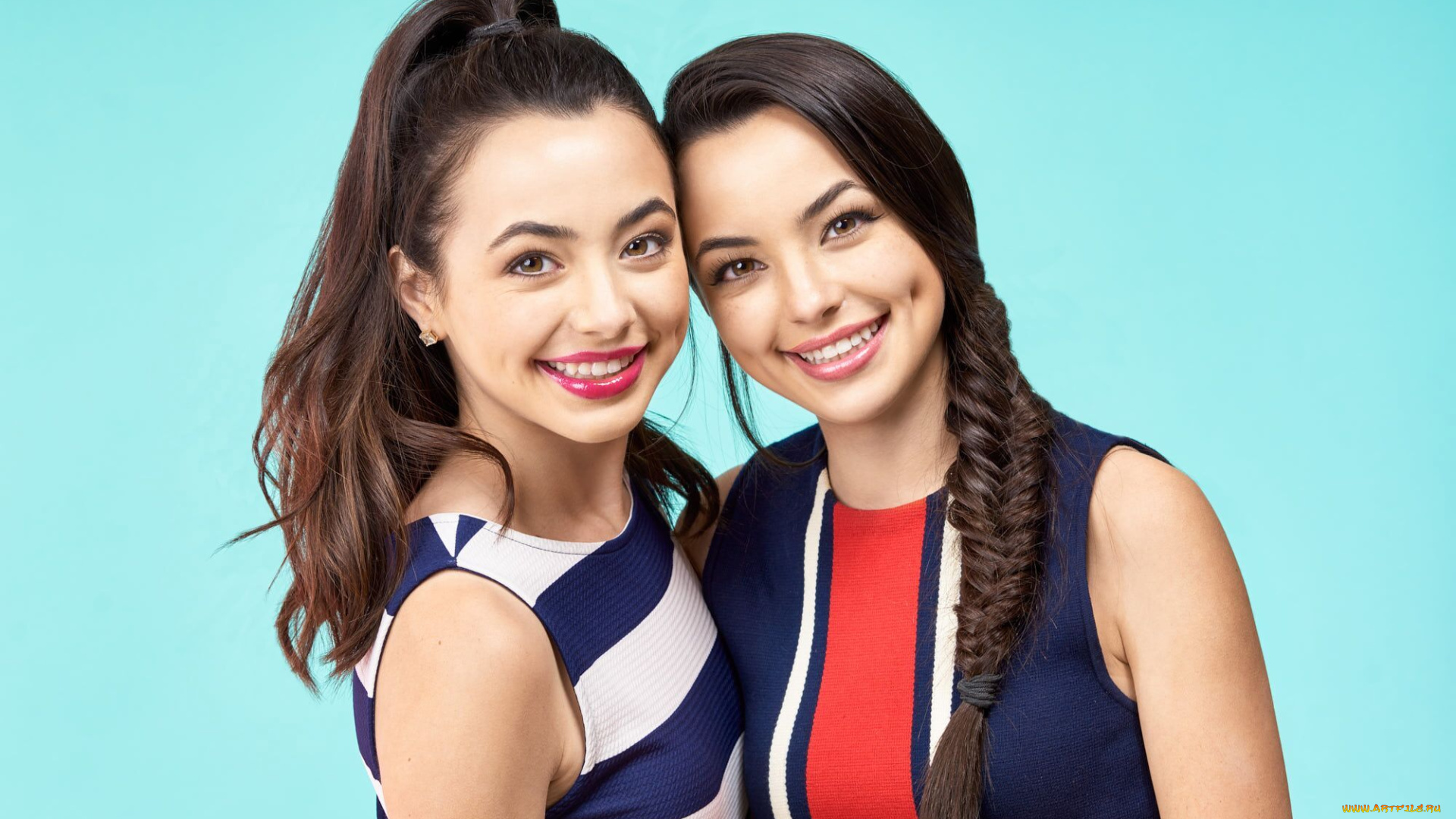 девушка, девушки, -unsort, , группа, девушек, модель, veronica, and, vanessa, merrell