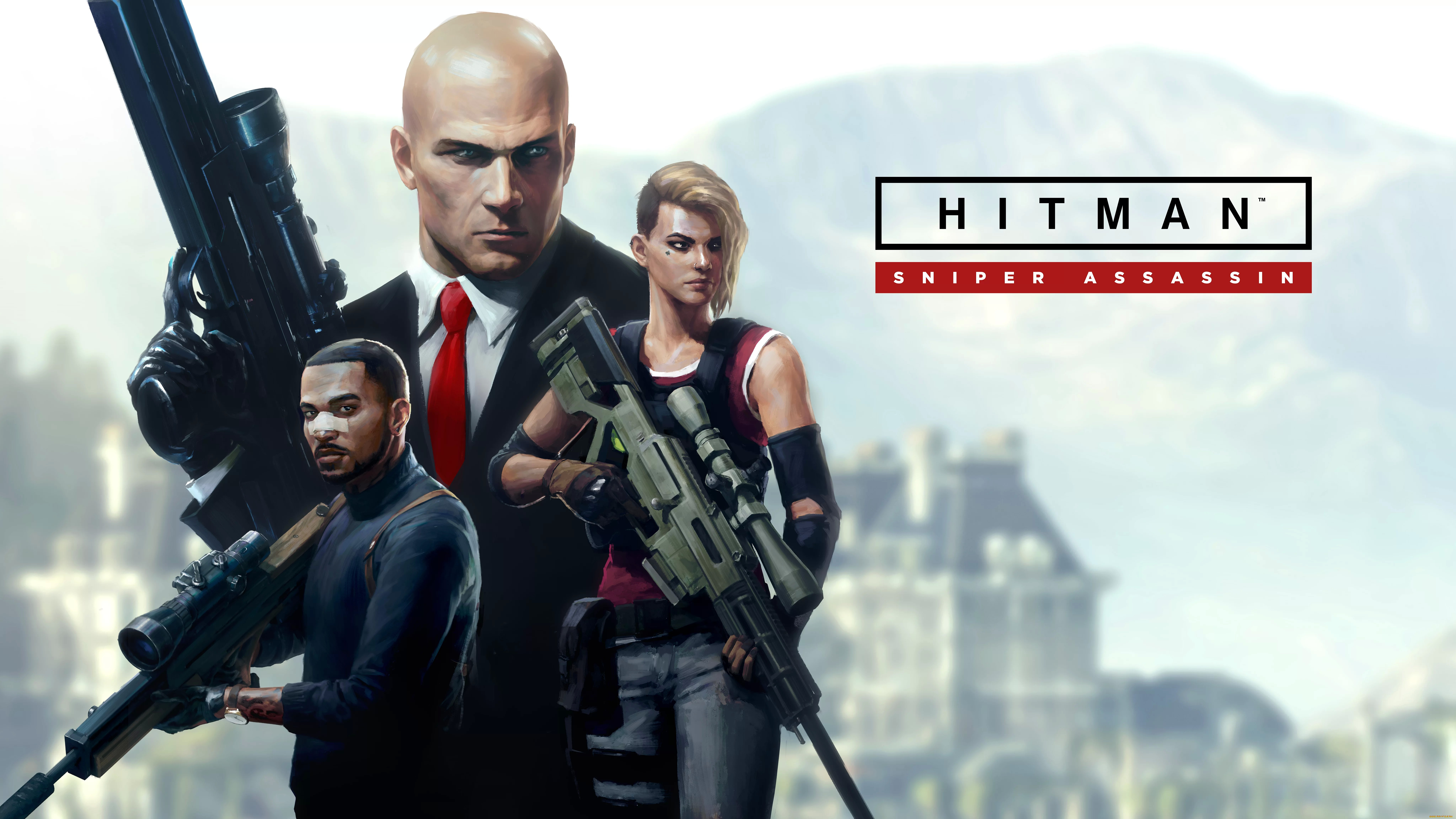 hitman, 2, sniper, assassin, видео, игры, hitman, 2, , silent, assassin, персонажи, видеоигры, постер, hitman, 2, sniper, assassin, games