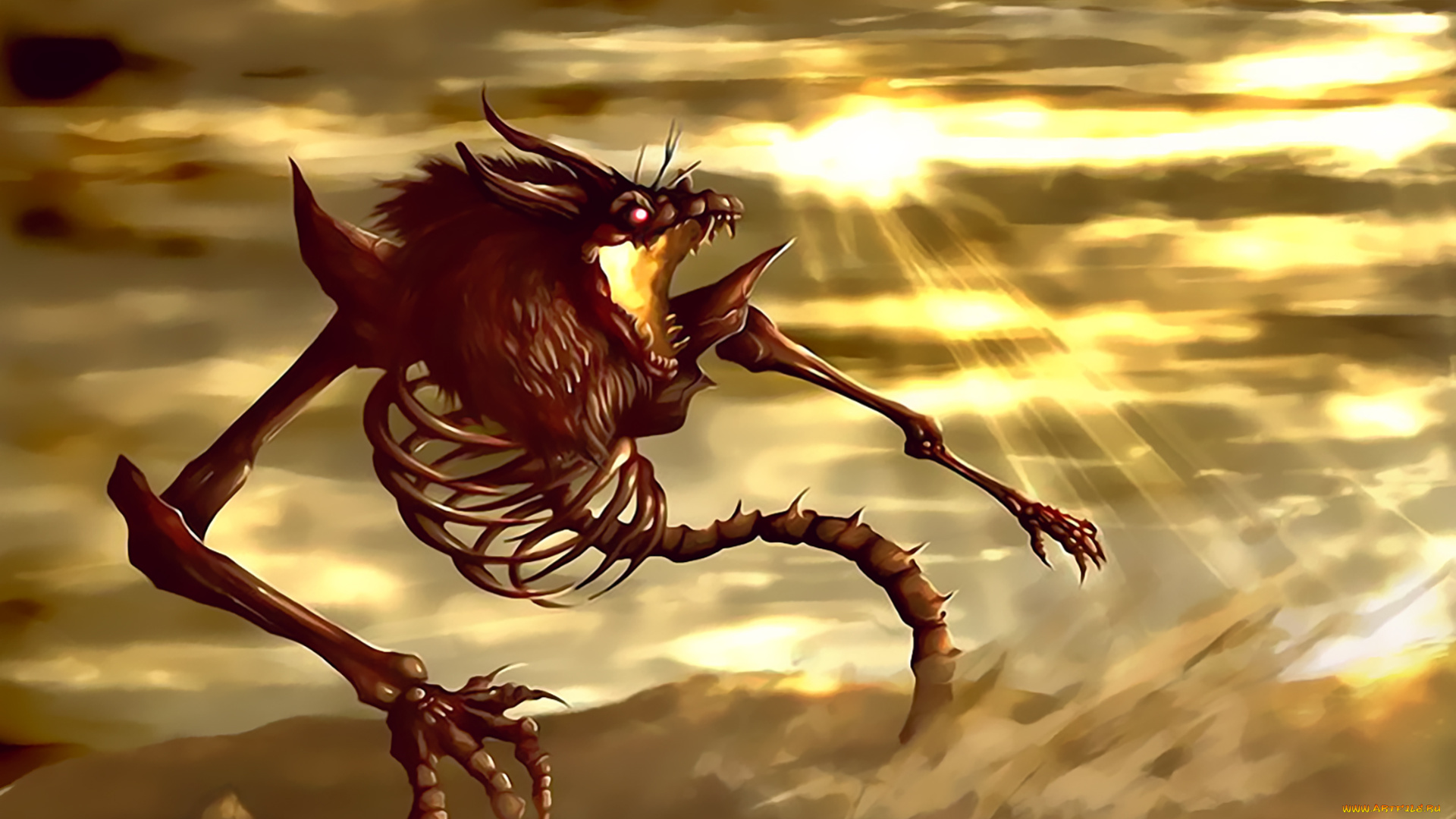 календари, фэнтези, 2019, calendar, монстр, существо