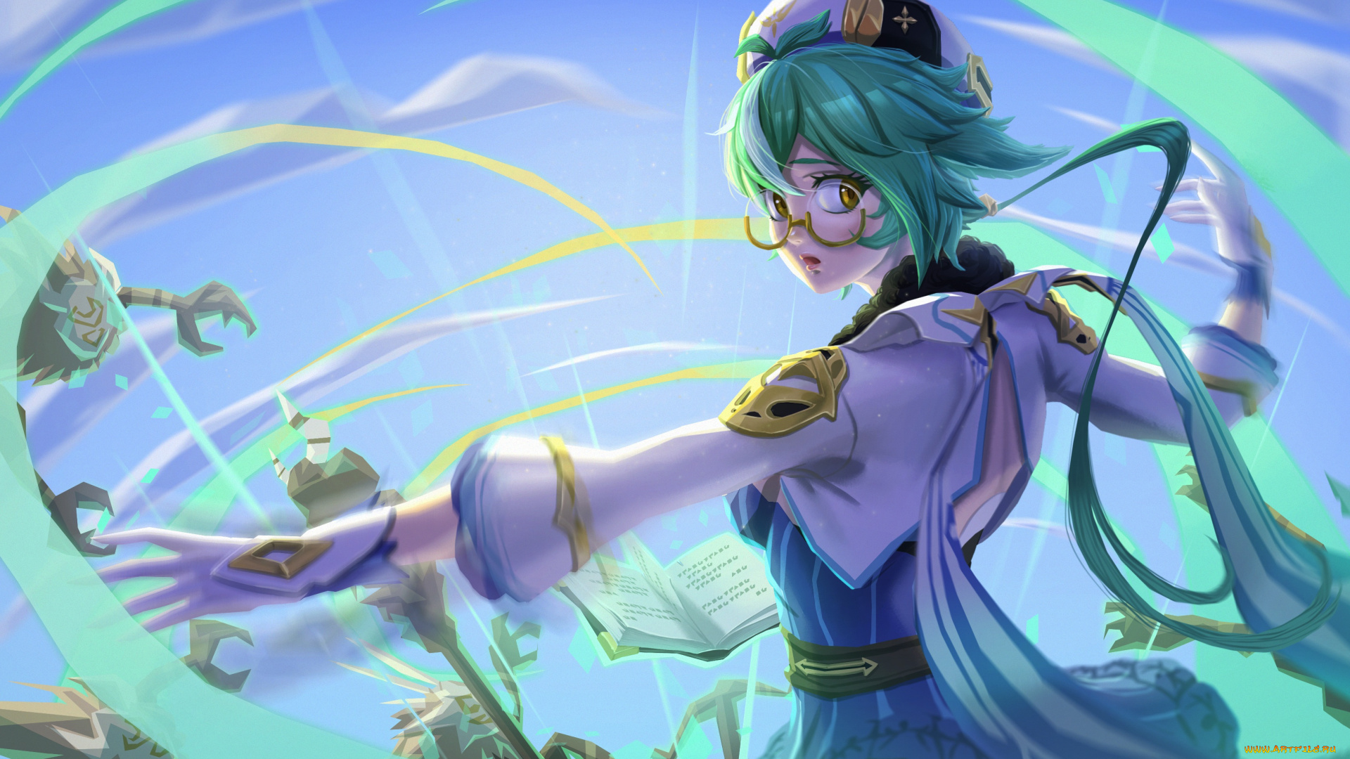 аниме, genshin, impact, genshin, impact