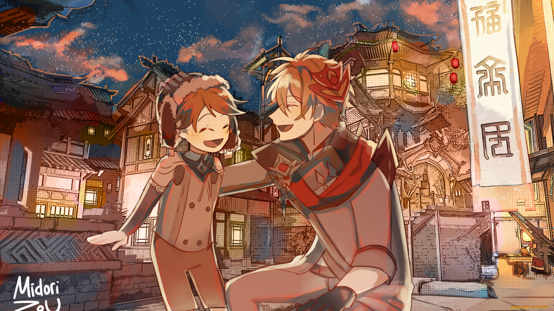 аниме, genshin, impact, genshin, impact