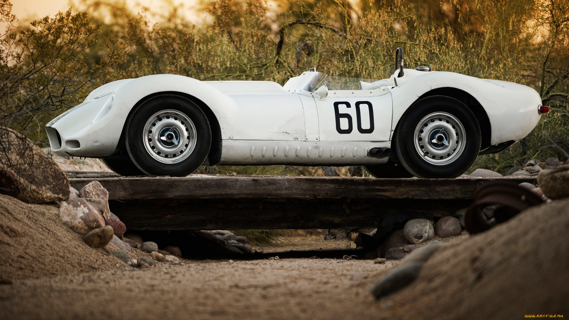 автомобили, jaguar, 1958, lister-jaguar, knobbly, prototype