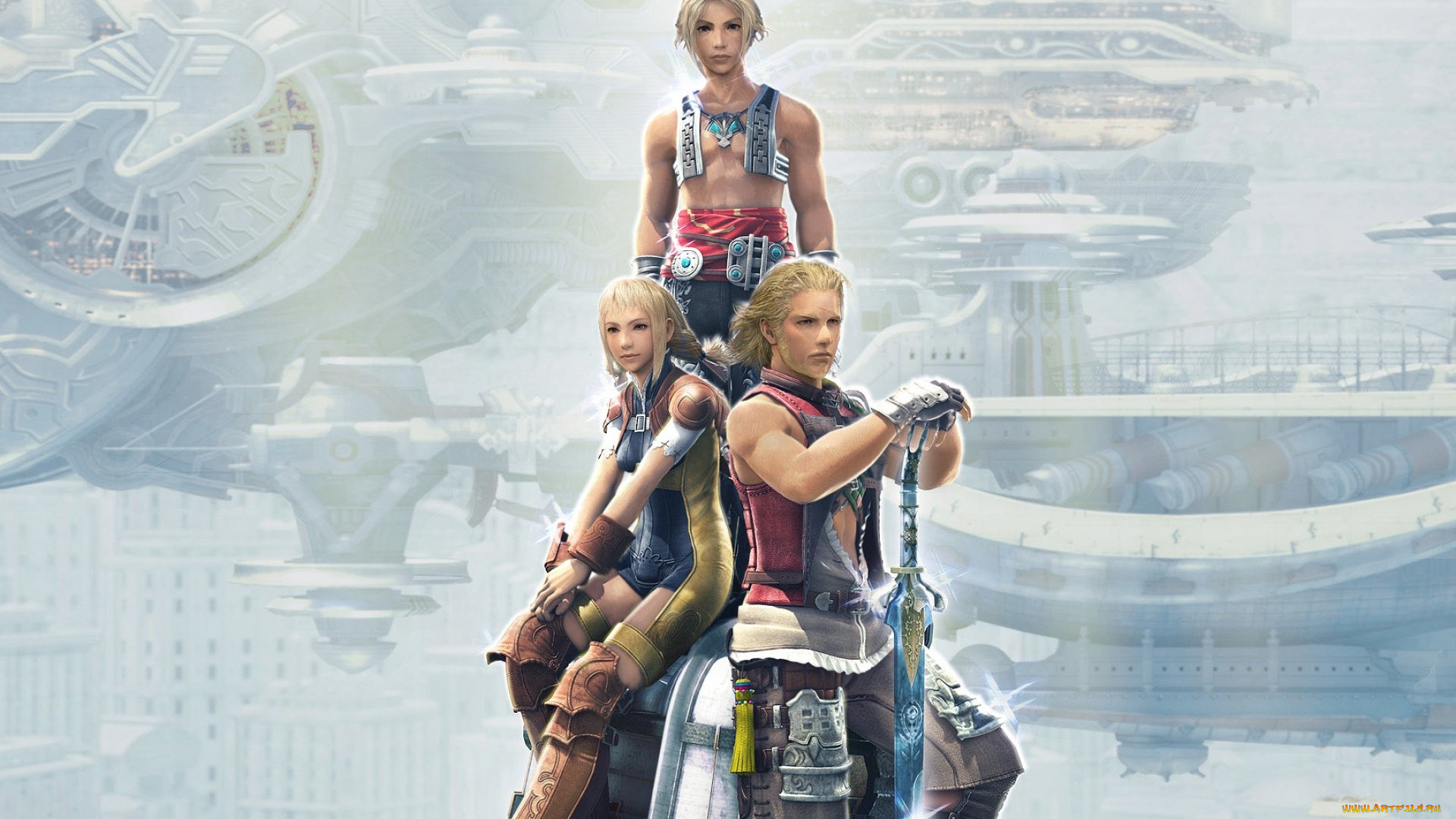 видео, игры, final, fantasy, xii, персонажи, меч