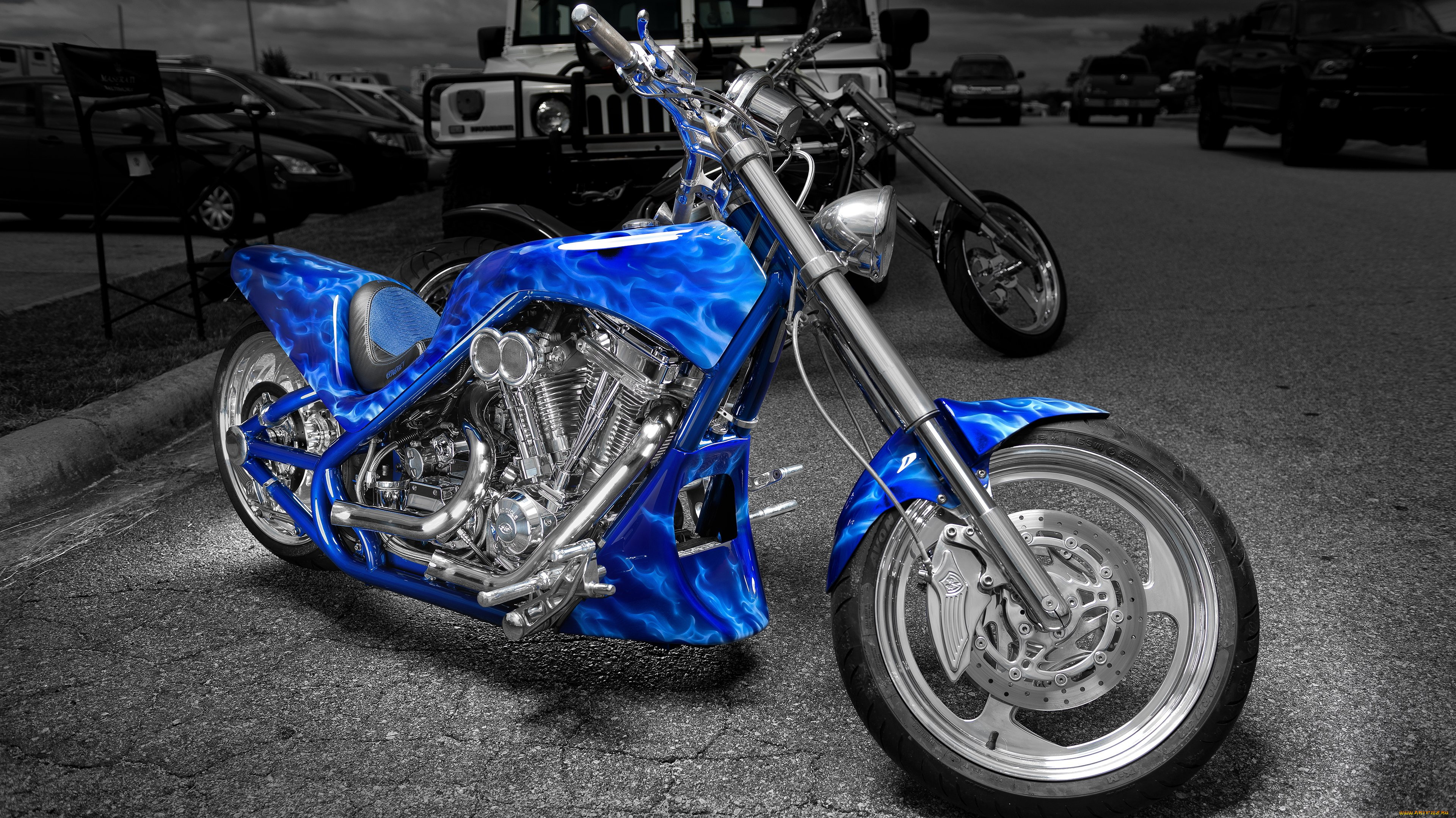 мотоциклы, customs, chopper