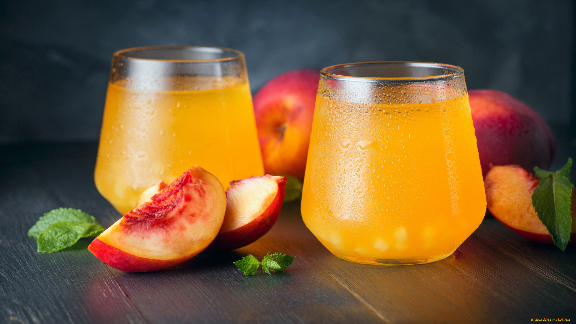 еда, напитки, , сок, мята, сок, персиковый, персики