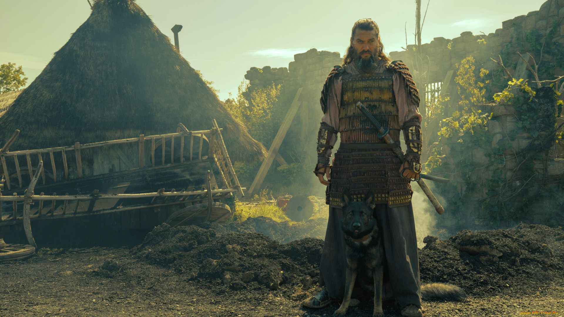 see, , сериал, 2019, –, , кино, фильмы, see, видеть, фантастика, боевик, драма, сериал, apple, tv, plus, джейсон, момоа, jason, momoa, baba, voss