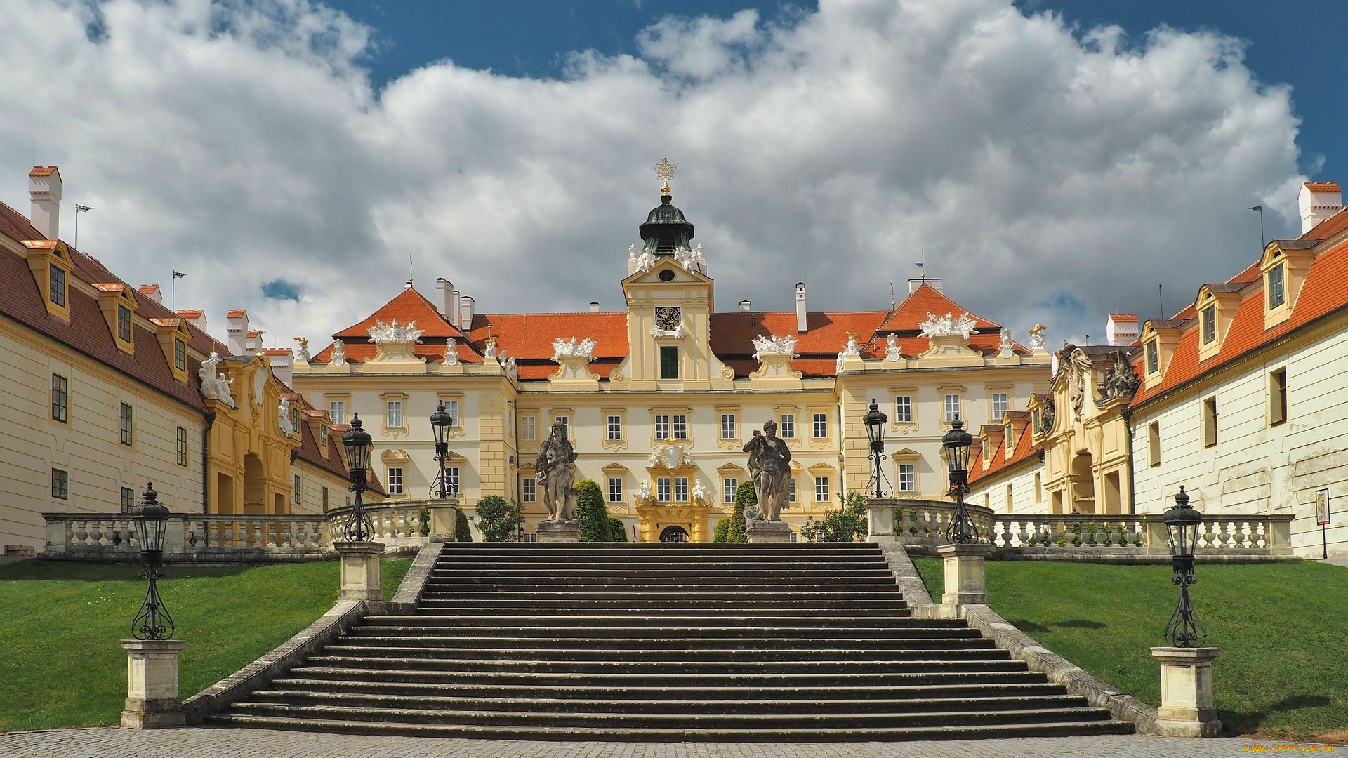 valtice, castle, города, замки, чехии, valtice, castle