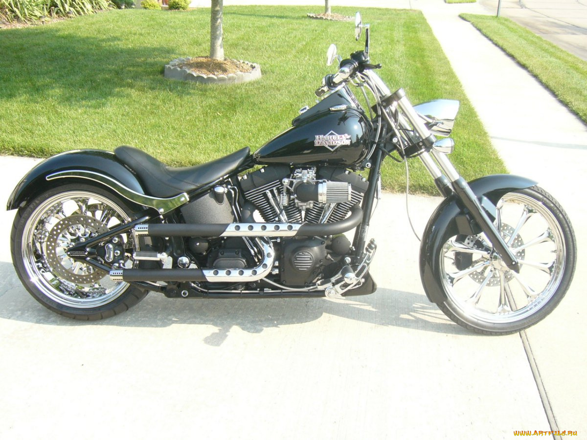 мотоциклы, harley, davidson