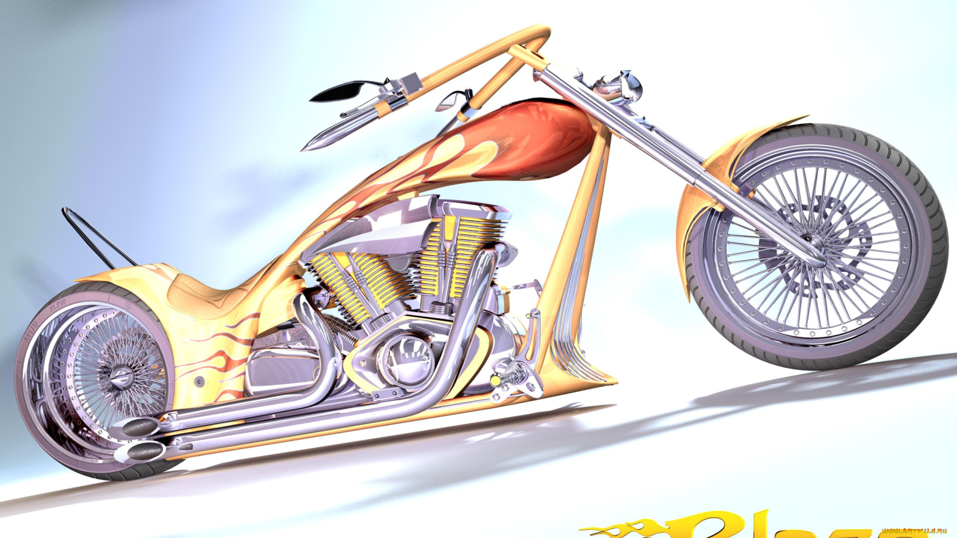 мотоциклы, 3d