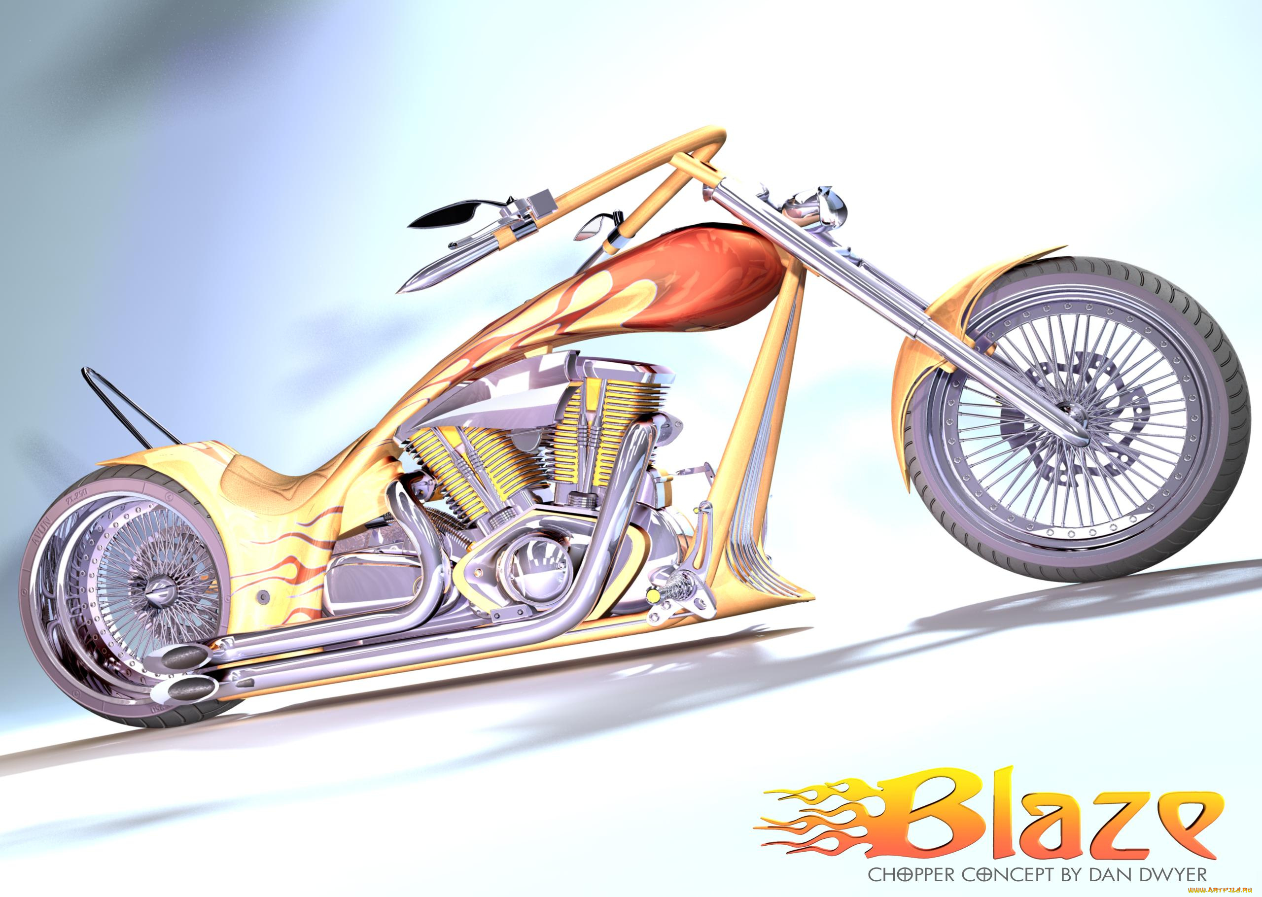 мотоциклы, 3d